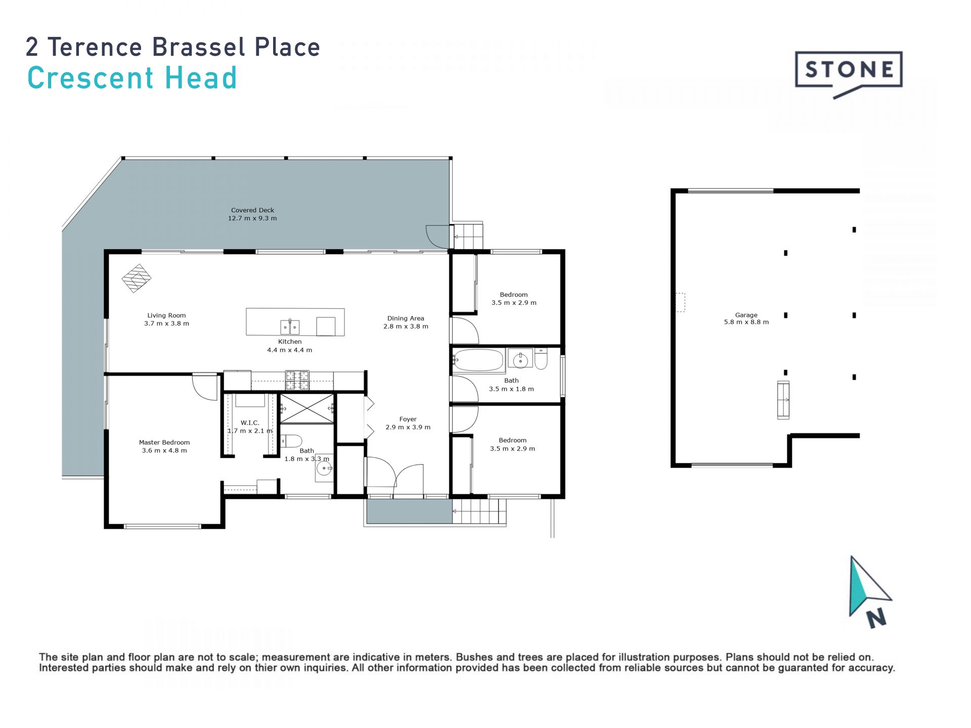 Peaceful and Private Crescent Head Abode