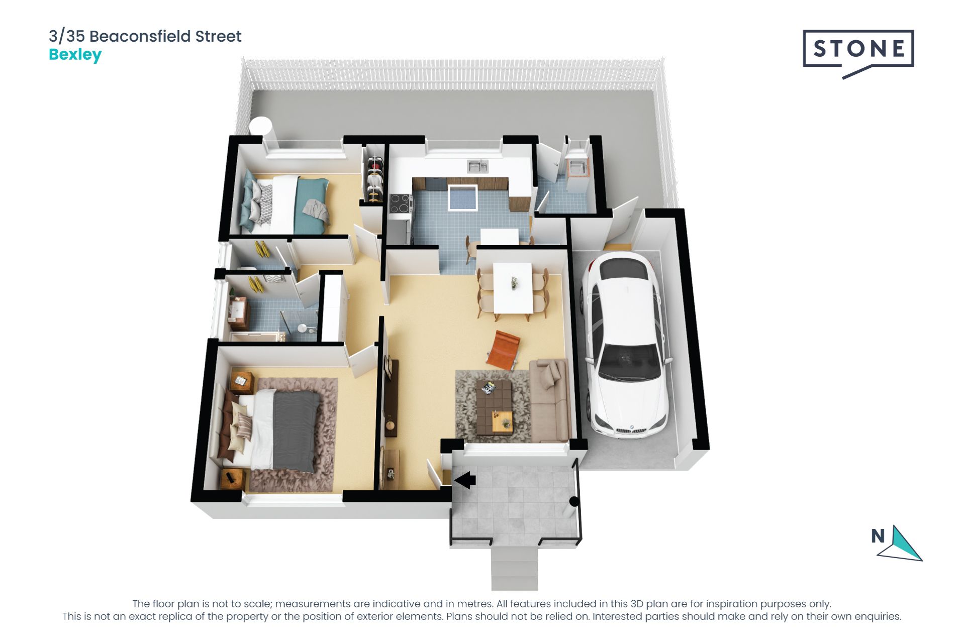 Modernised villa a walk to all amenities