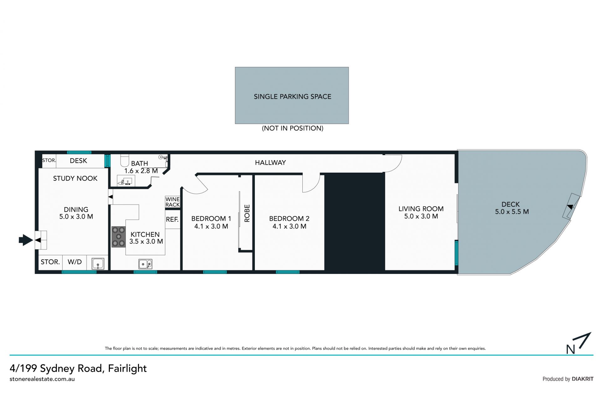 Amazing 124sqm garden apartment with the feel of a semi