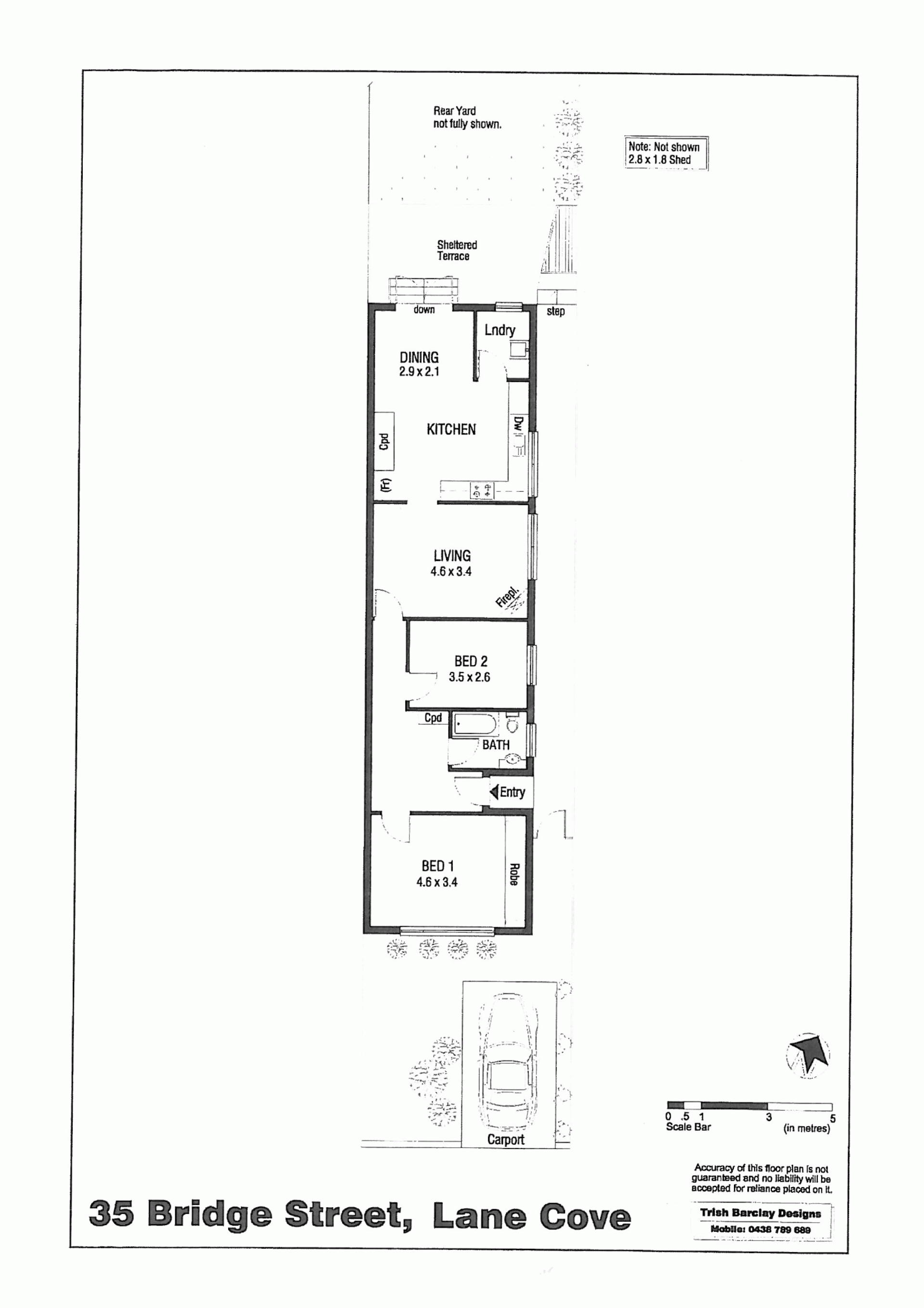 SOLD BY TERASE CALLIGEROS 0418 245 874