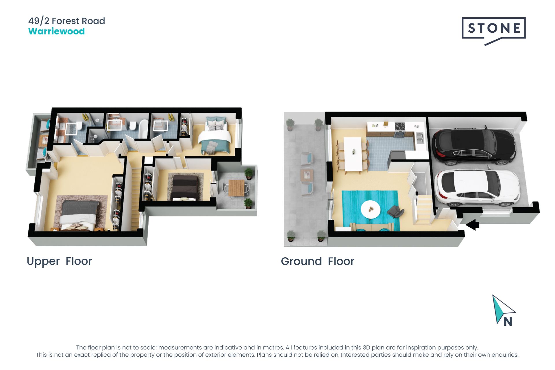Modern townhome with luxurious updates offering an easy-care lifestyle