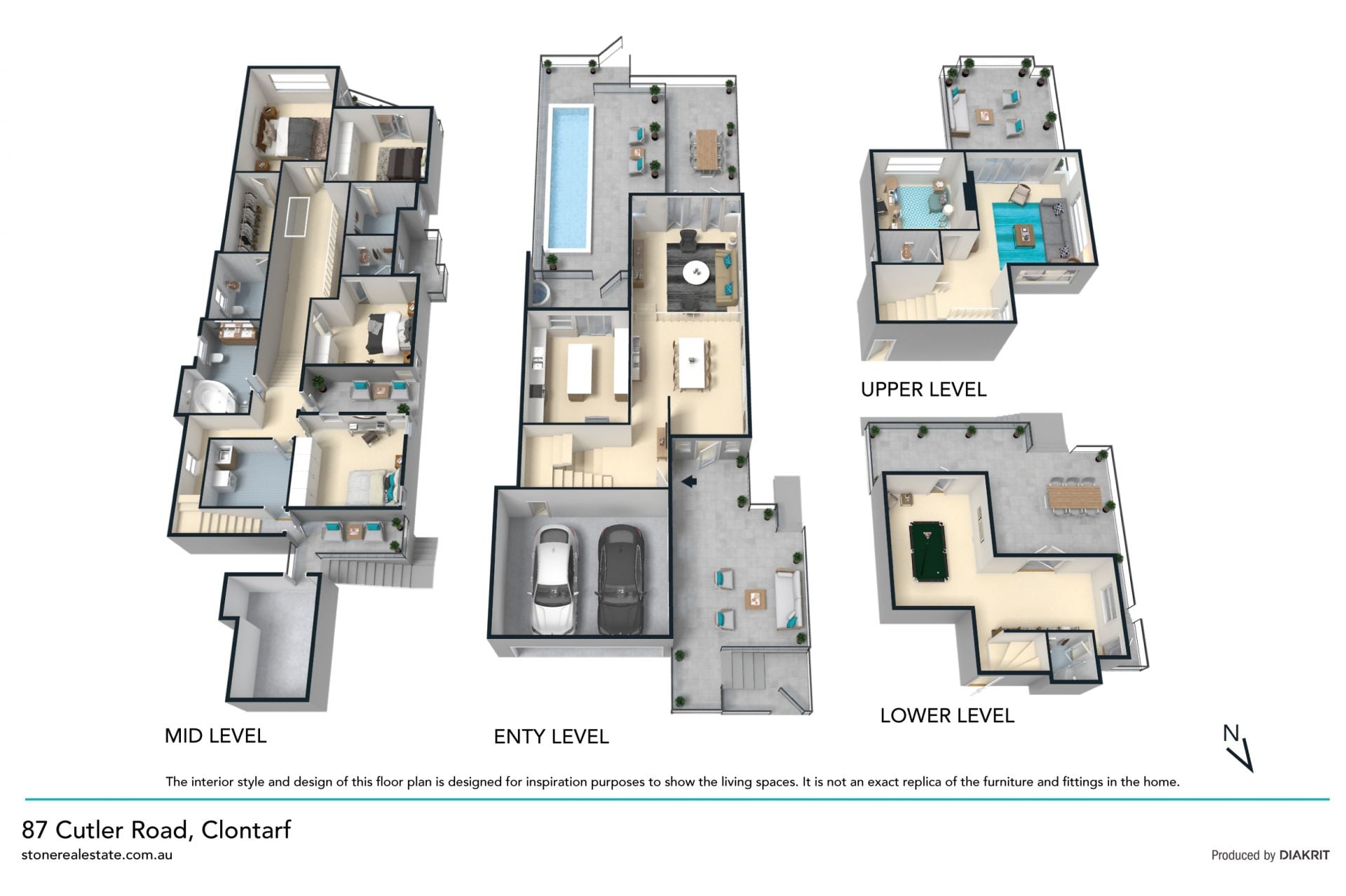 Executive water-front residence