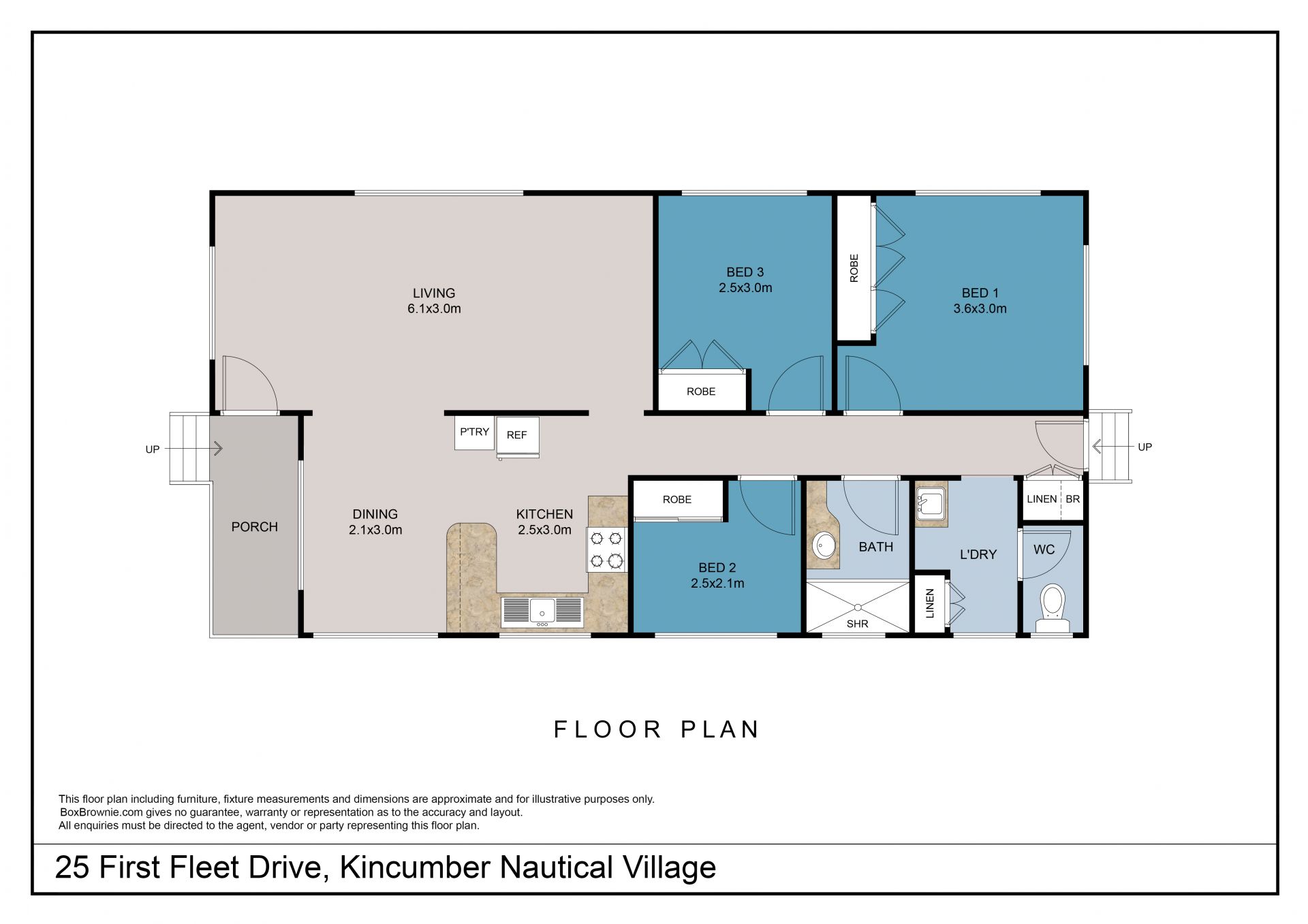 Sun-filled 3-bedder