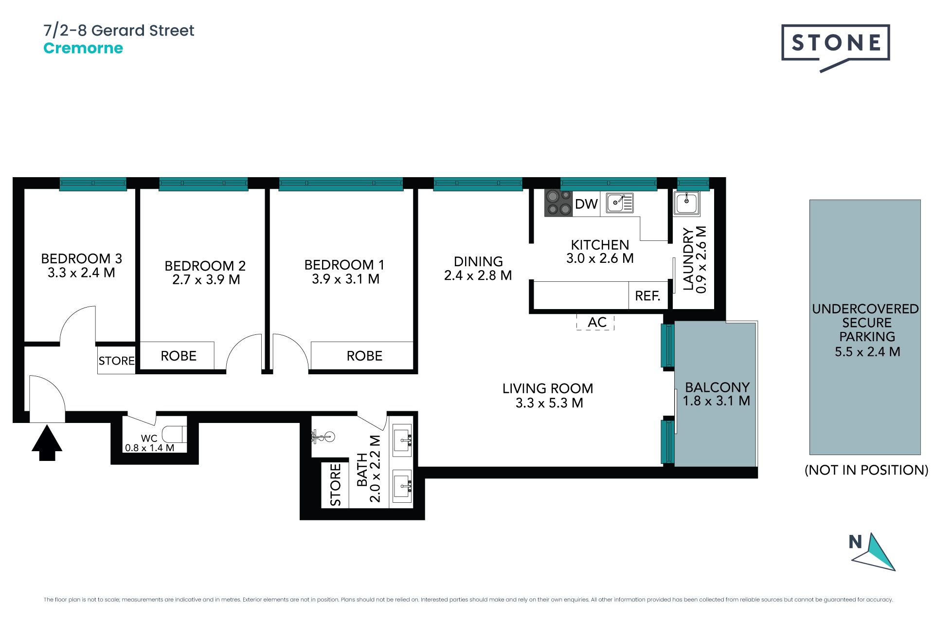 Ultra Convenient Location & Northerly Aspect