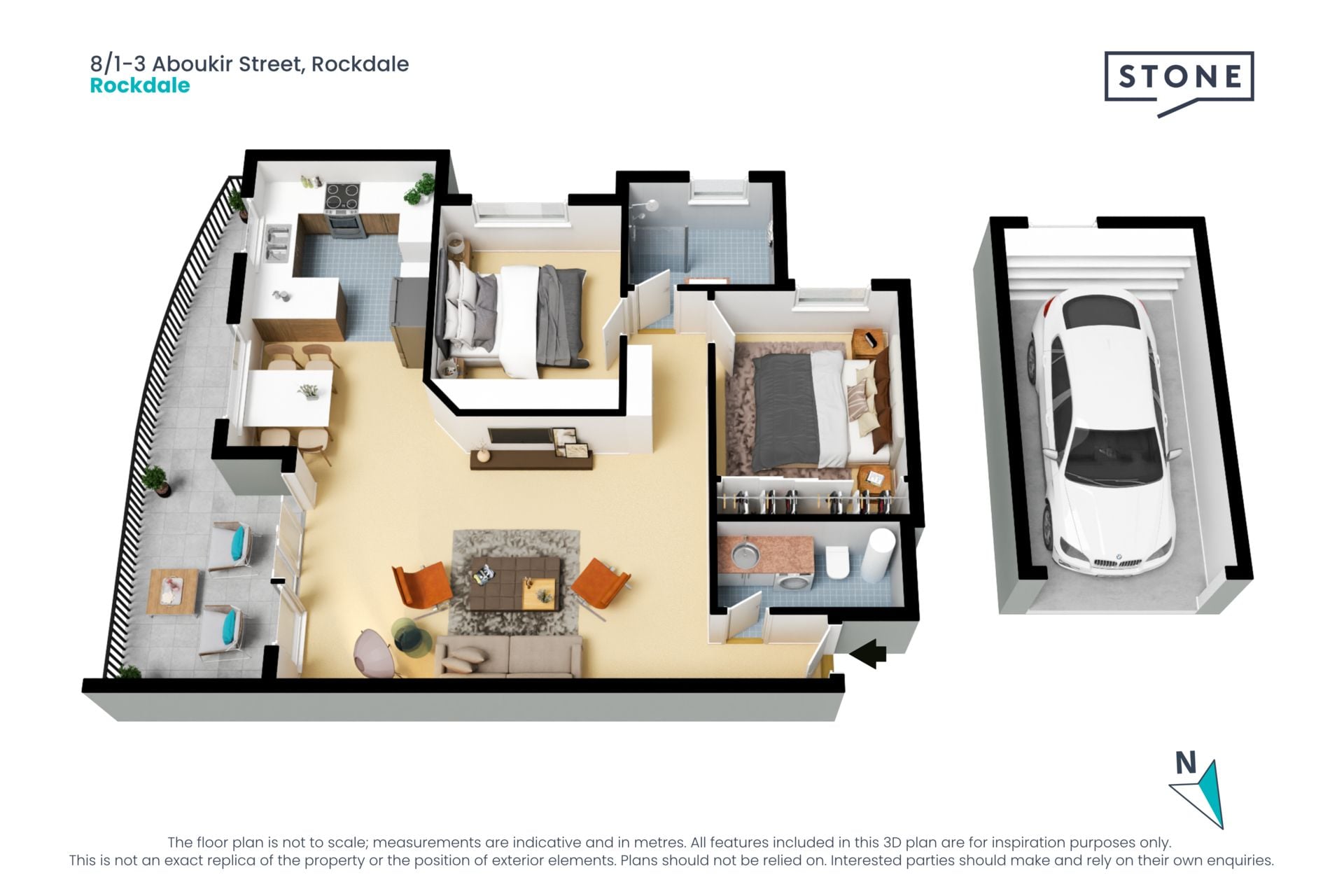 Solid and stylish fully modernised apartment