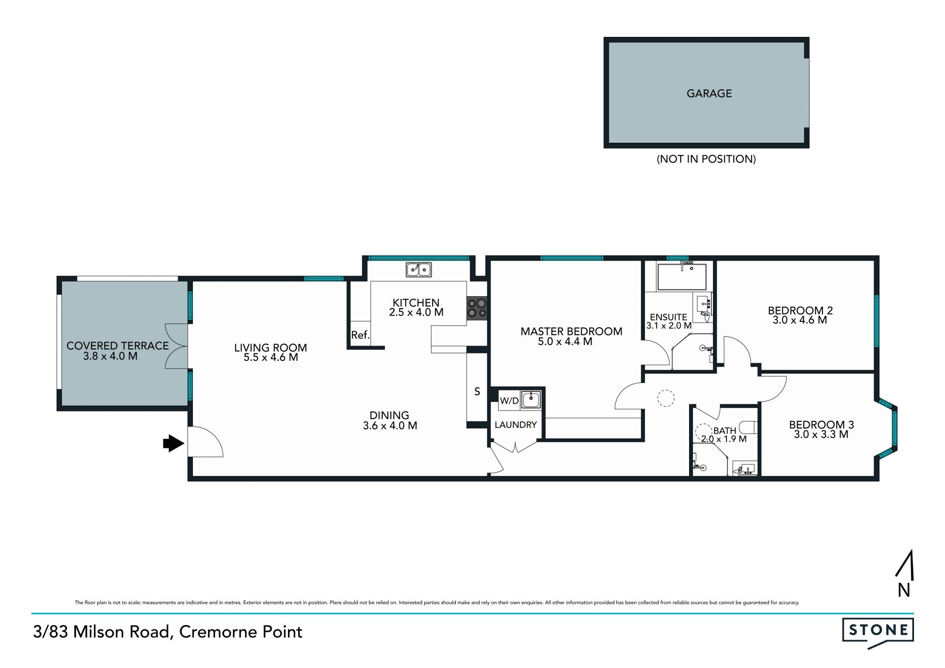 Elegant and spacious, with Harbour Bridge views