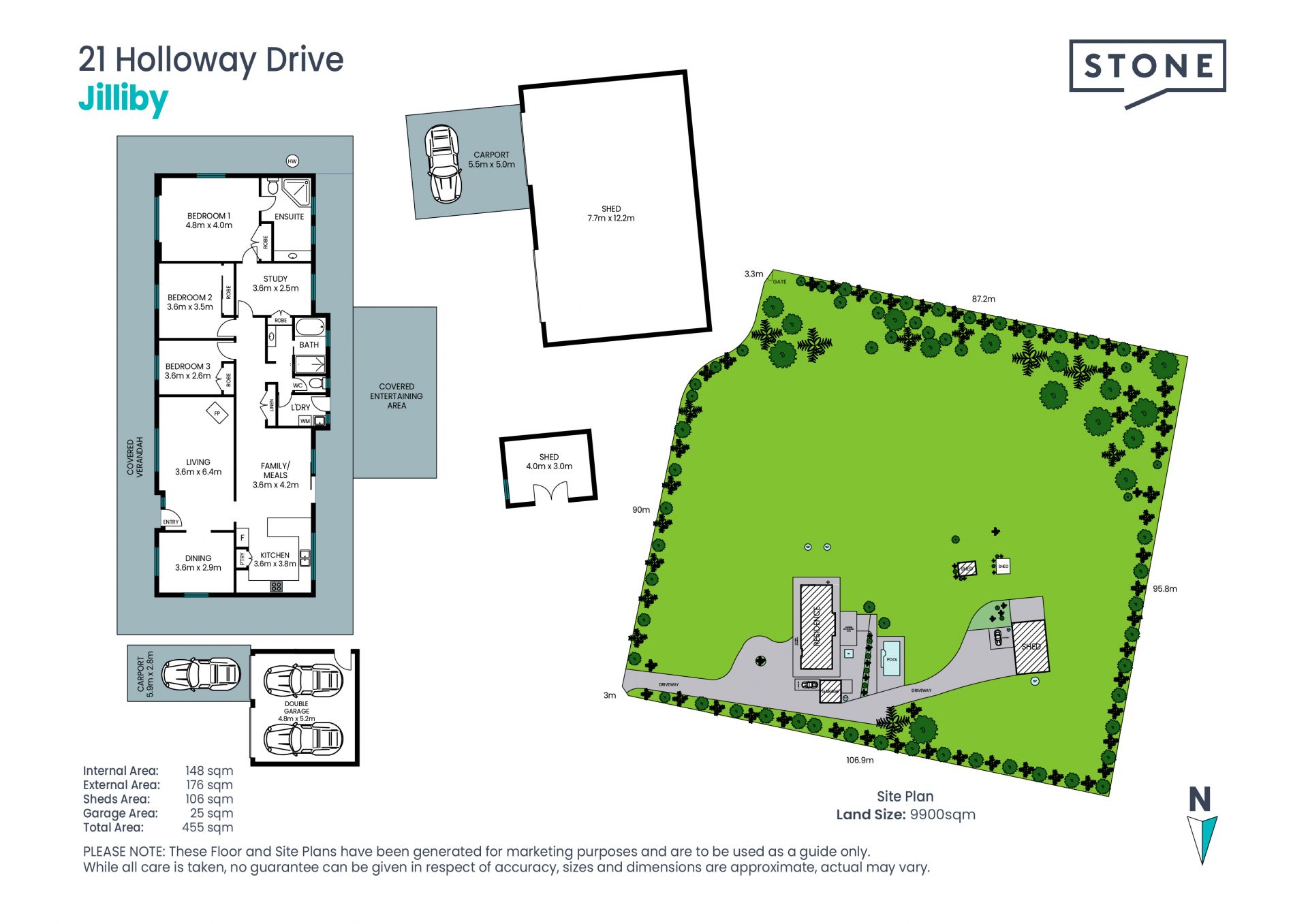 Private, Sun Drenched, Level Land