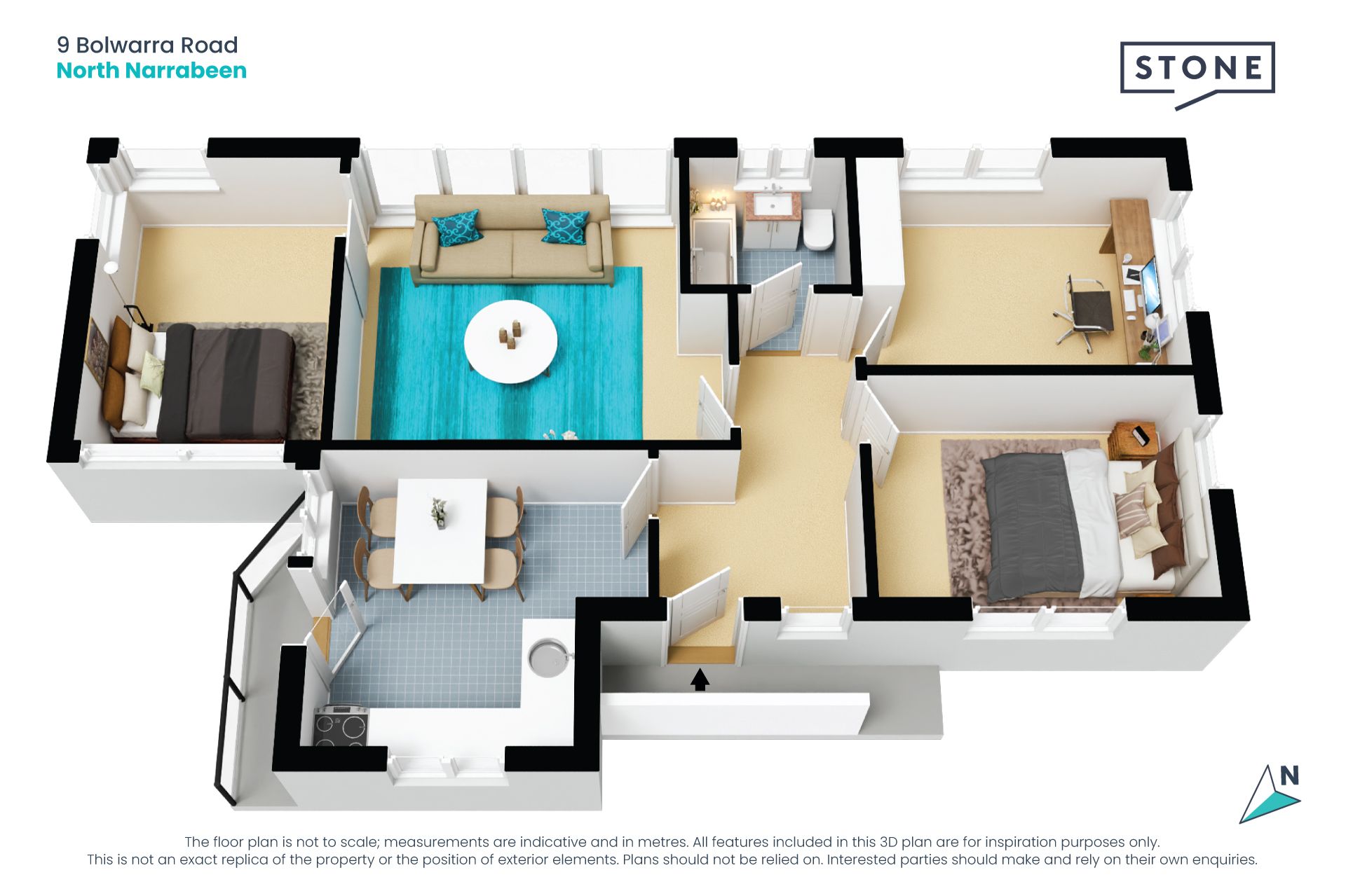 Single level family home with views, position, and potential