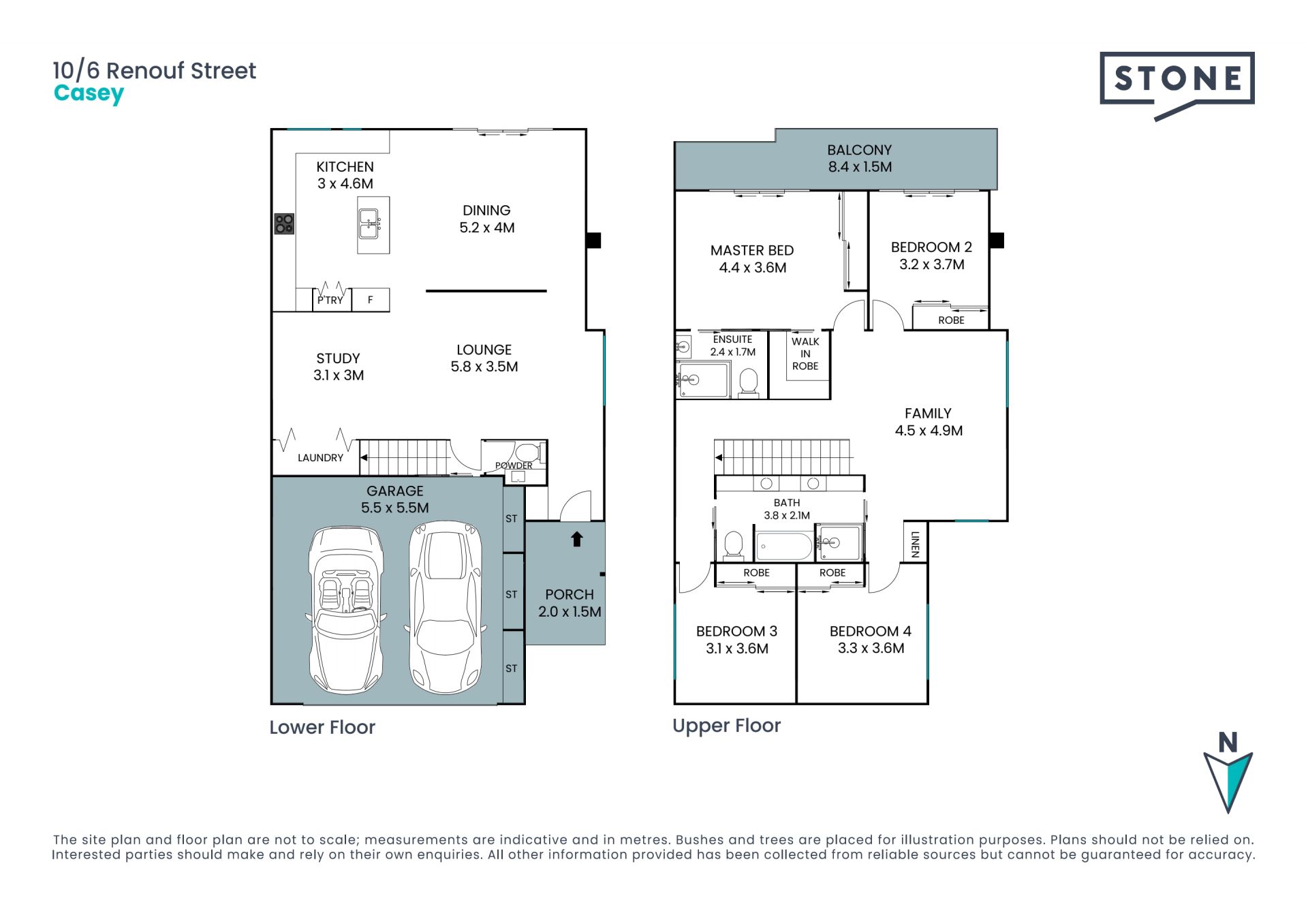Spacious North-Facing Family Living in Casey