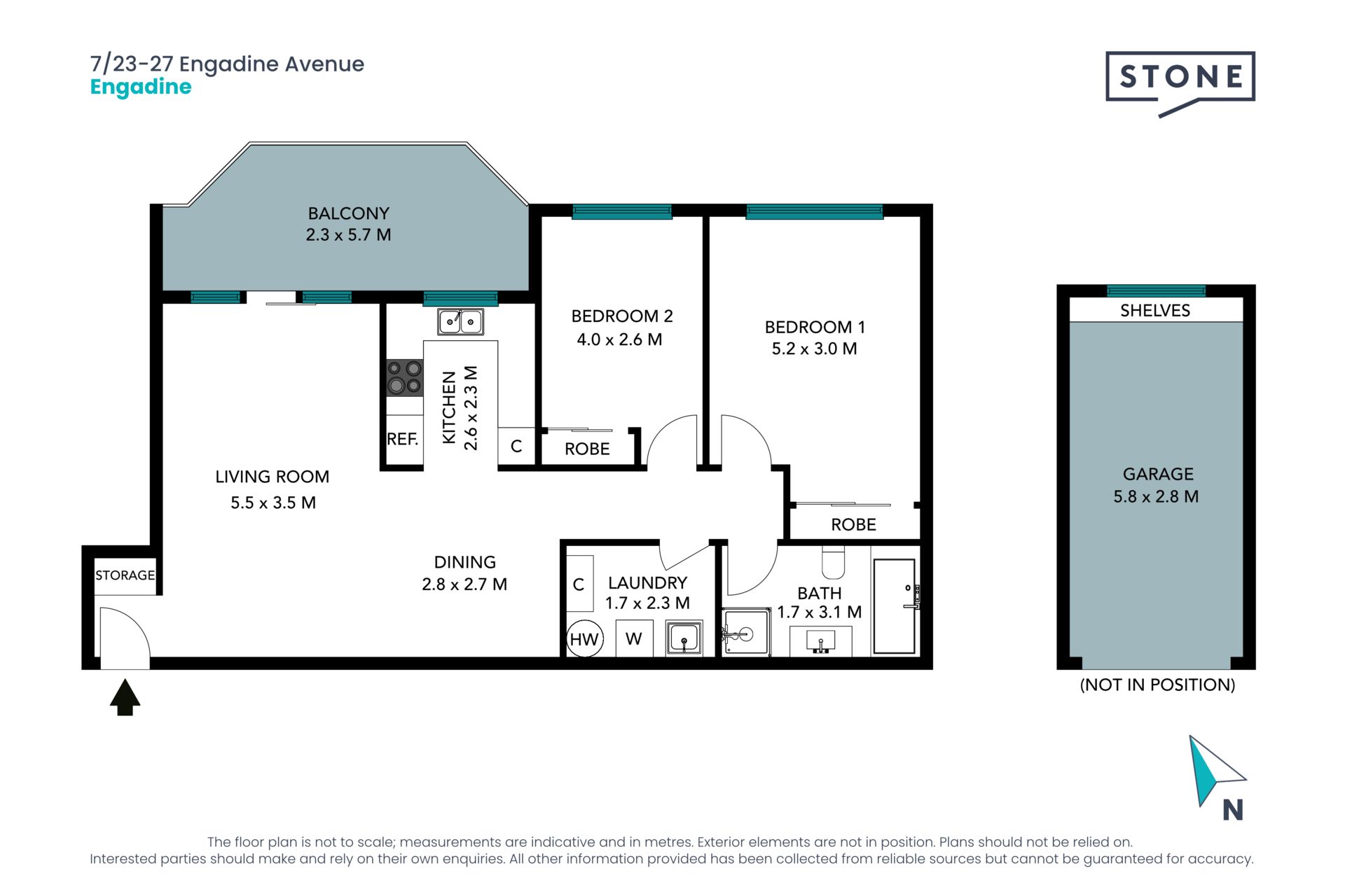 Easycare full brick apartment set amongst the trees
