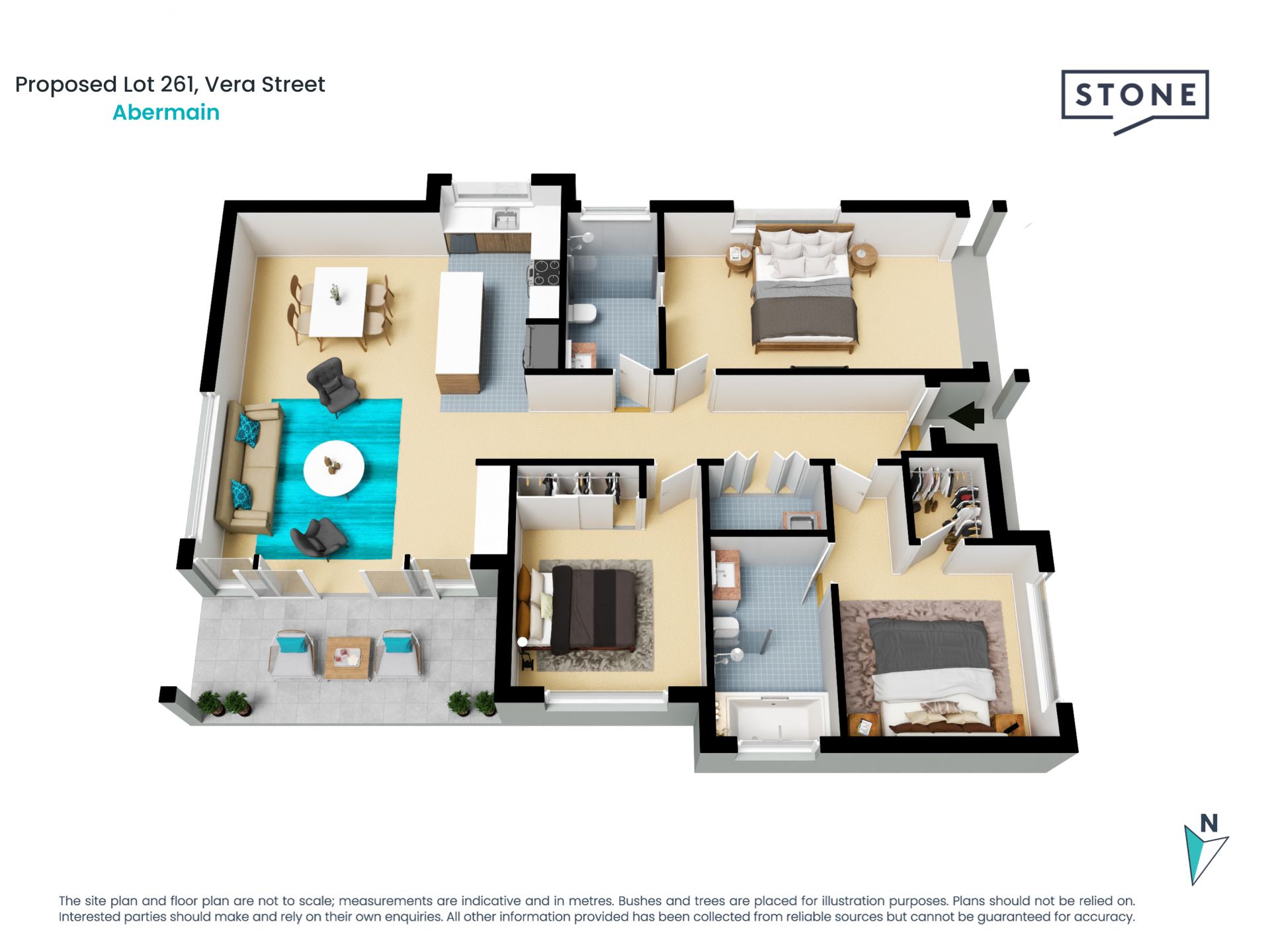 Brand new, centrally located