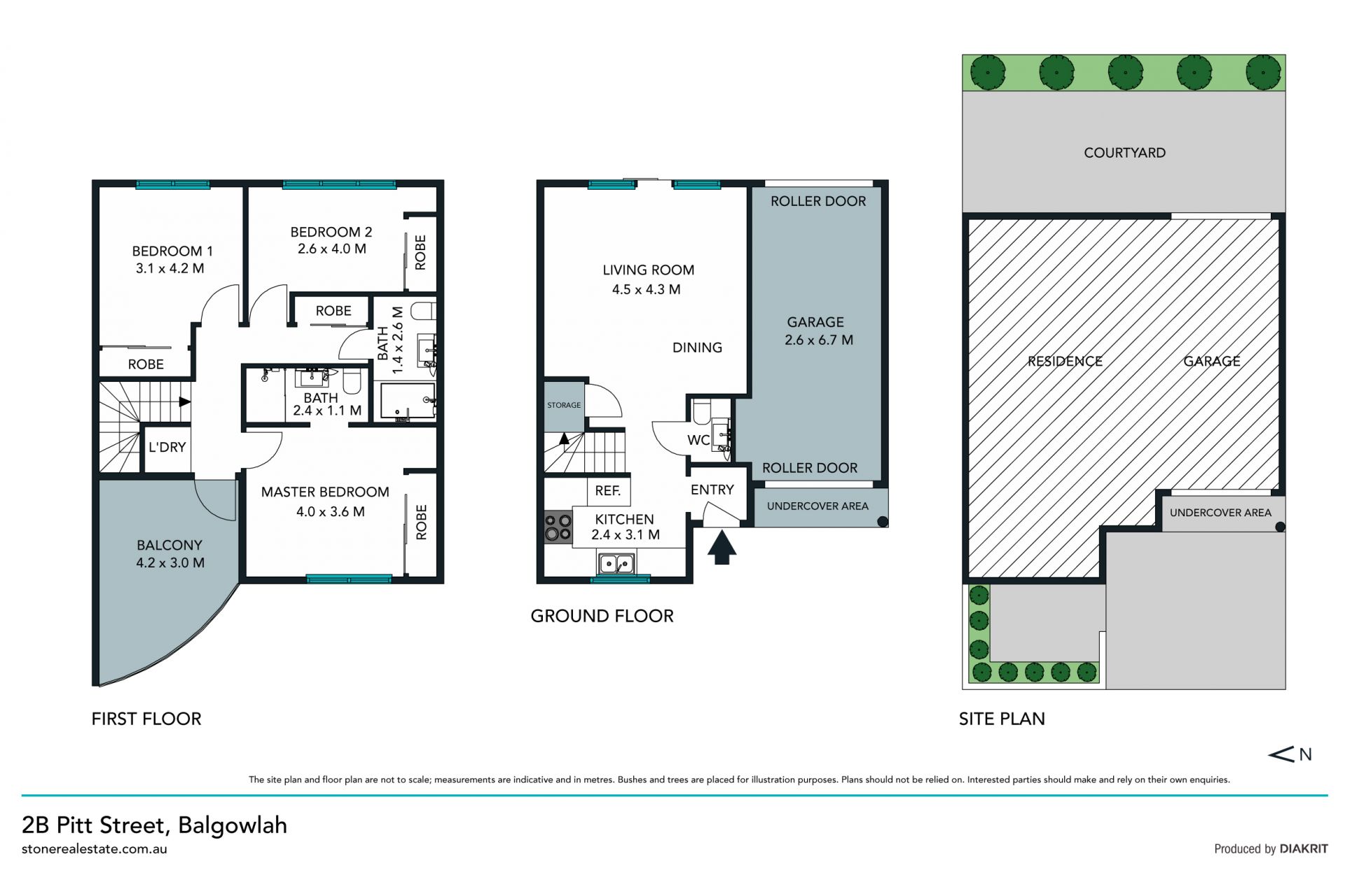 Spacious townhome in leafy setting