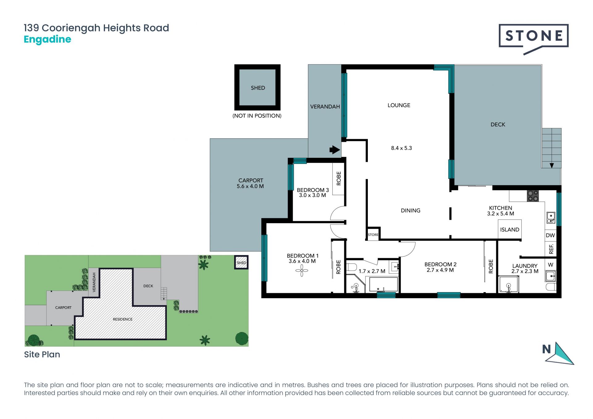 Light filled family haven in peaceful location