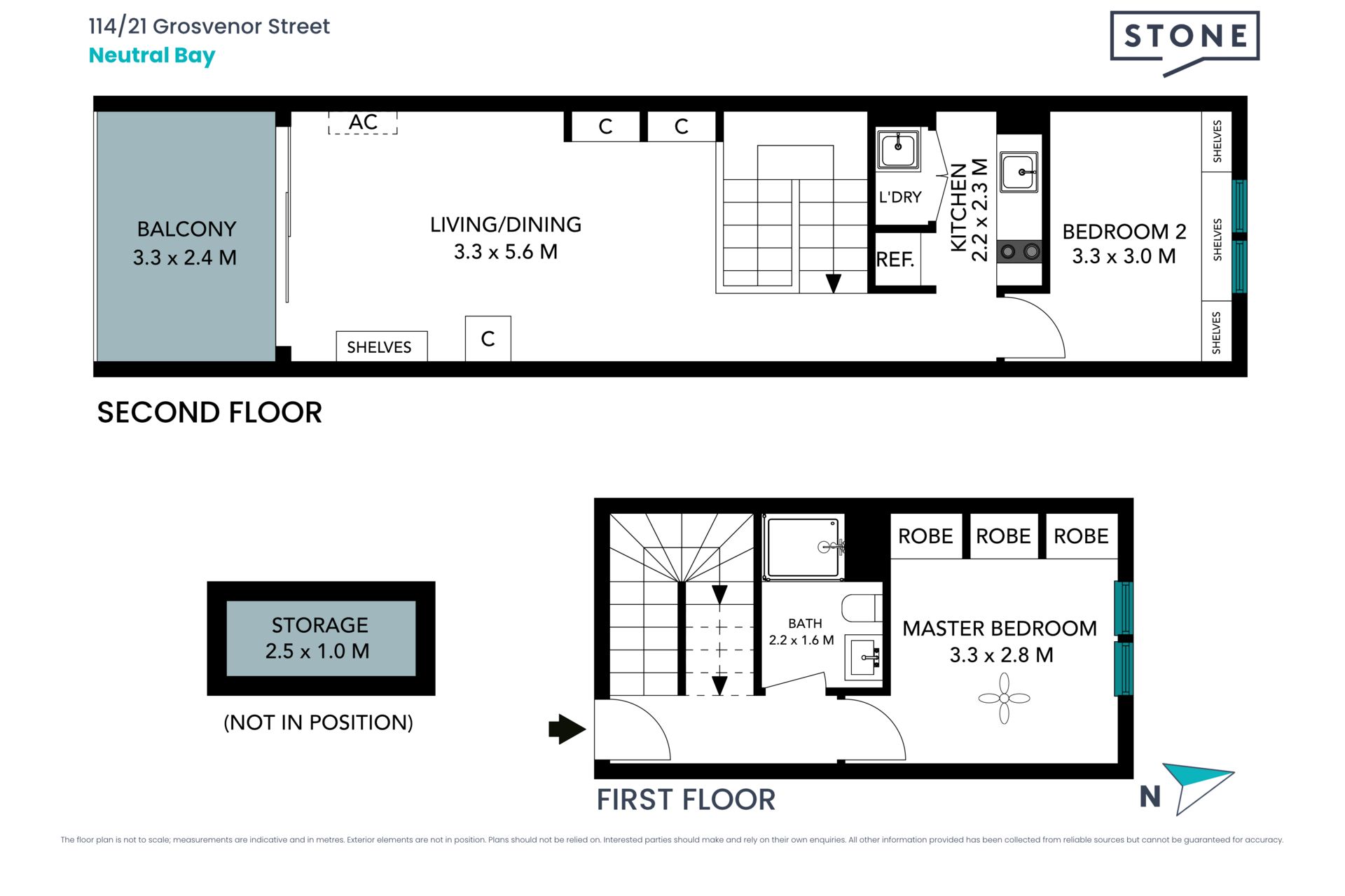 Modern Dual Level Apartment in Ultra Convenient Location