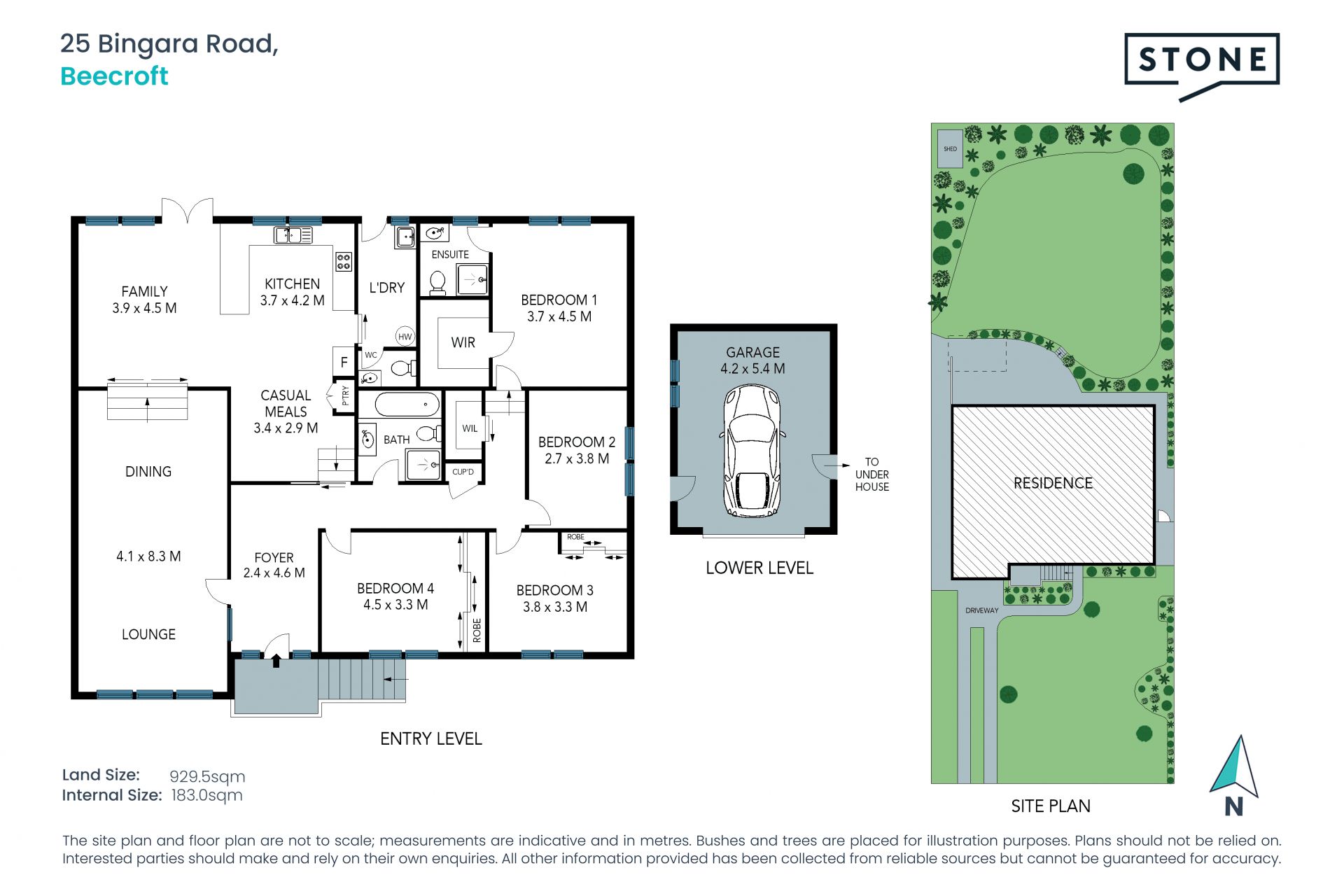 High side brick family home on 929sqm, 18.2m frontage in Cheltenham Girls zone