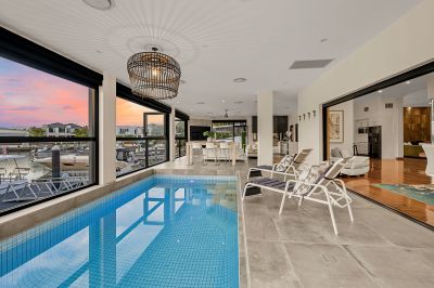 Elegant Multi-Level Waterfront Entertainer