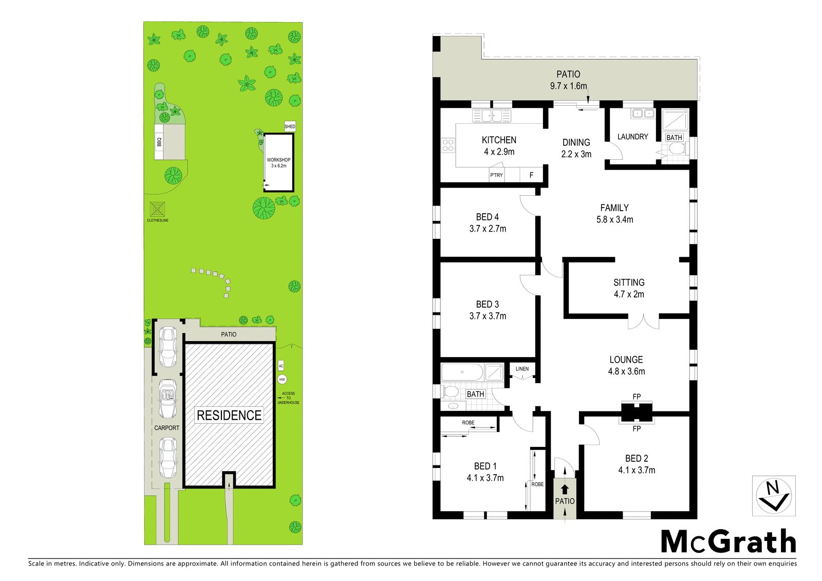 Single level home on impressive 1012sqm block