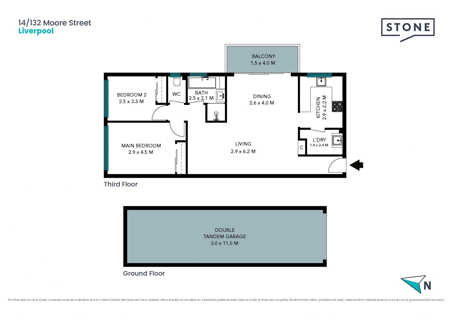 Well kept light filled apartment centrally positioned in the CBD
