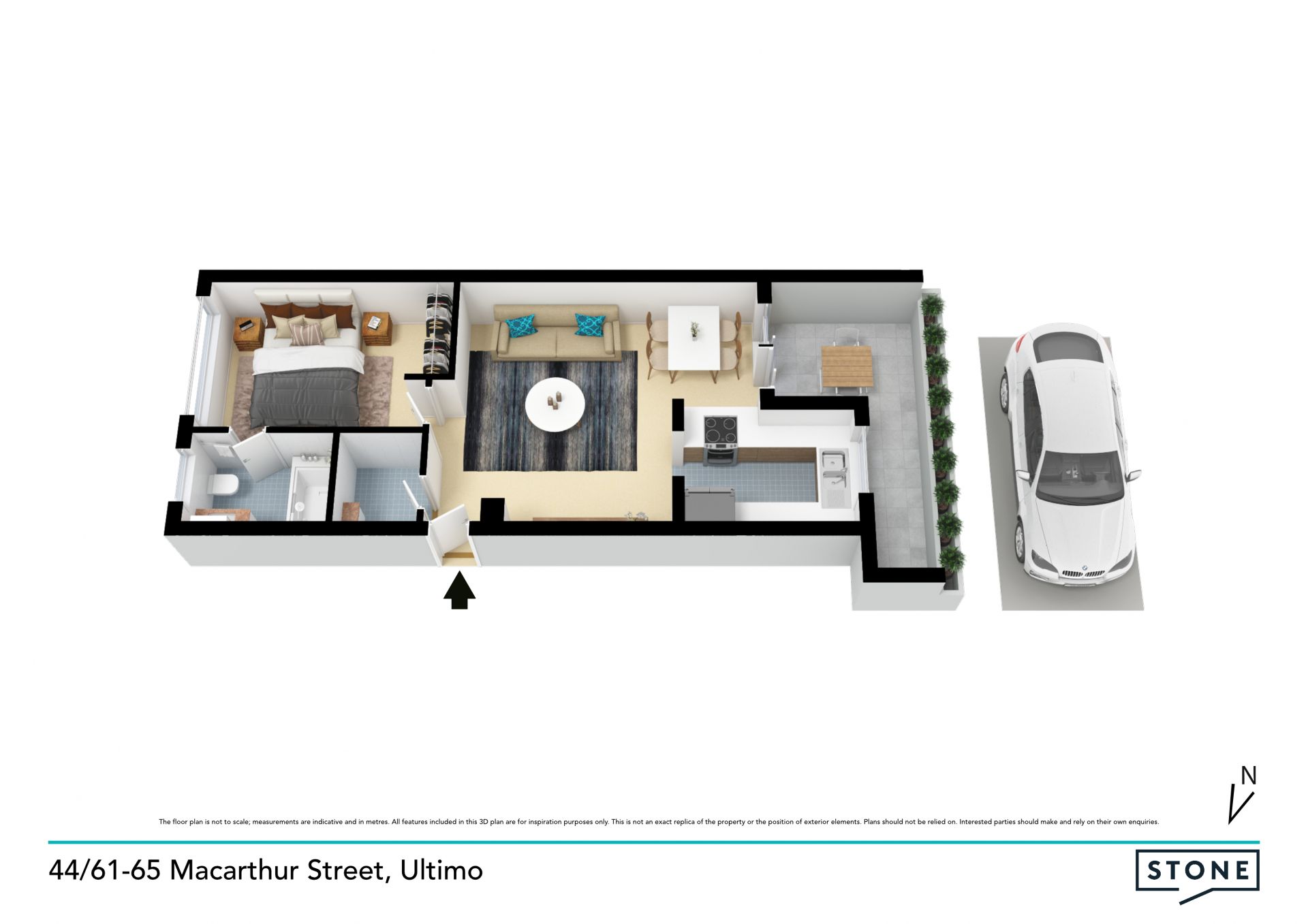 Lifestyle appeal in a smartly updated living space