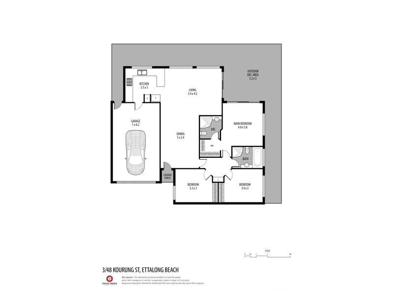 Fully renovated single level villa
