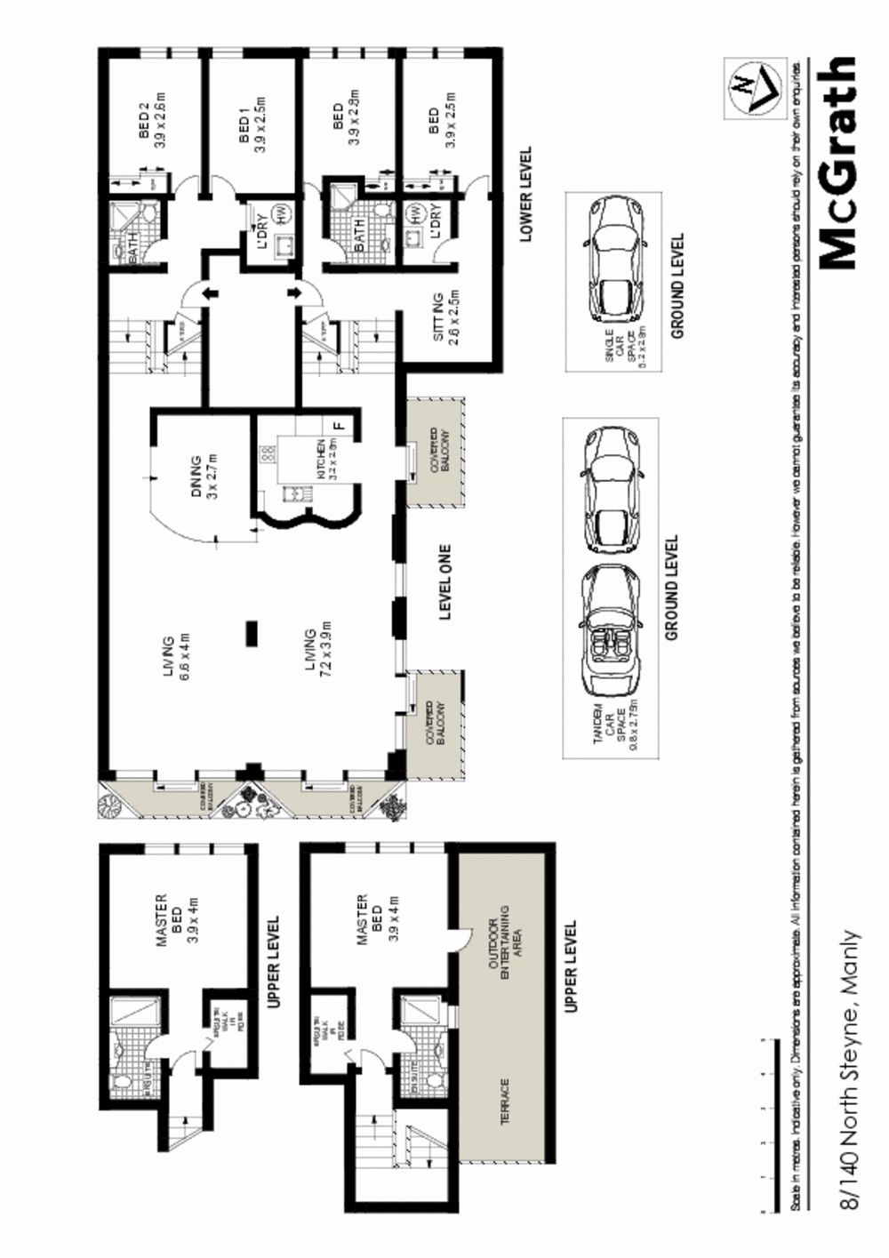 Luxurious surfside living in an enviable setting