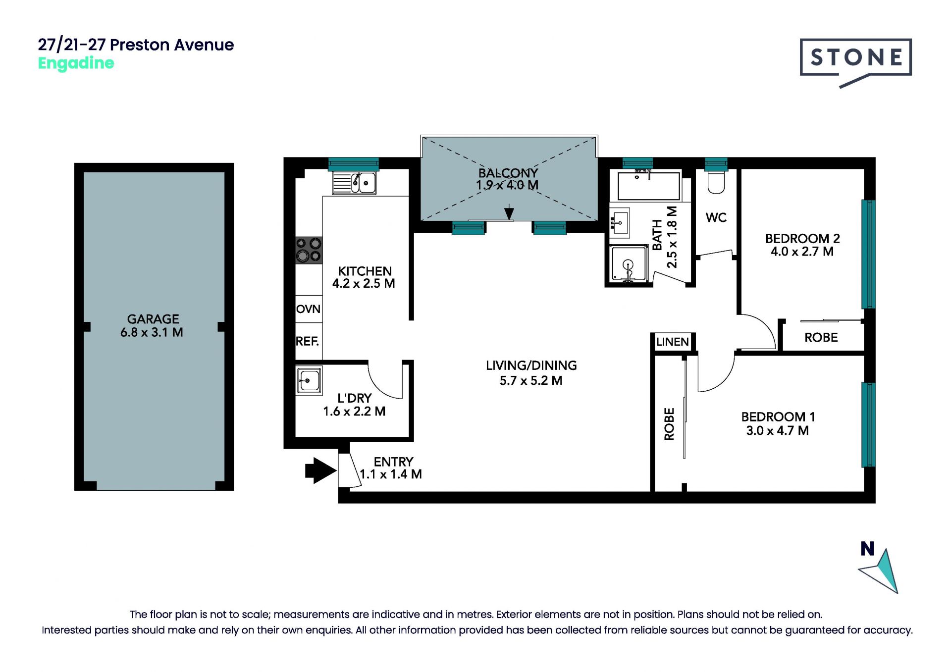 Top floor apartment promising carefree lifestyle