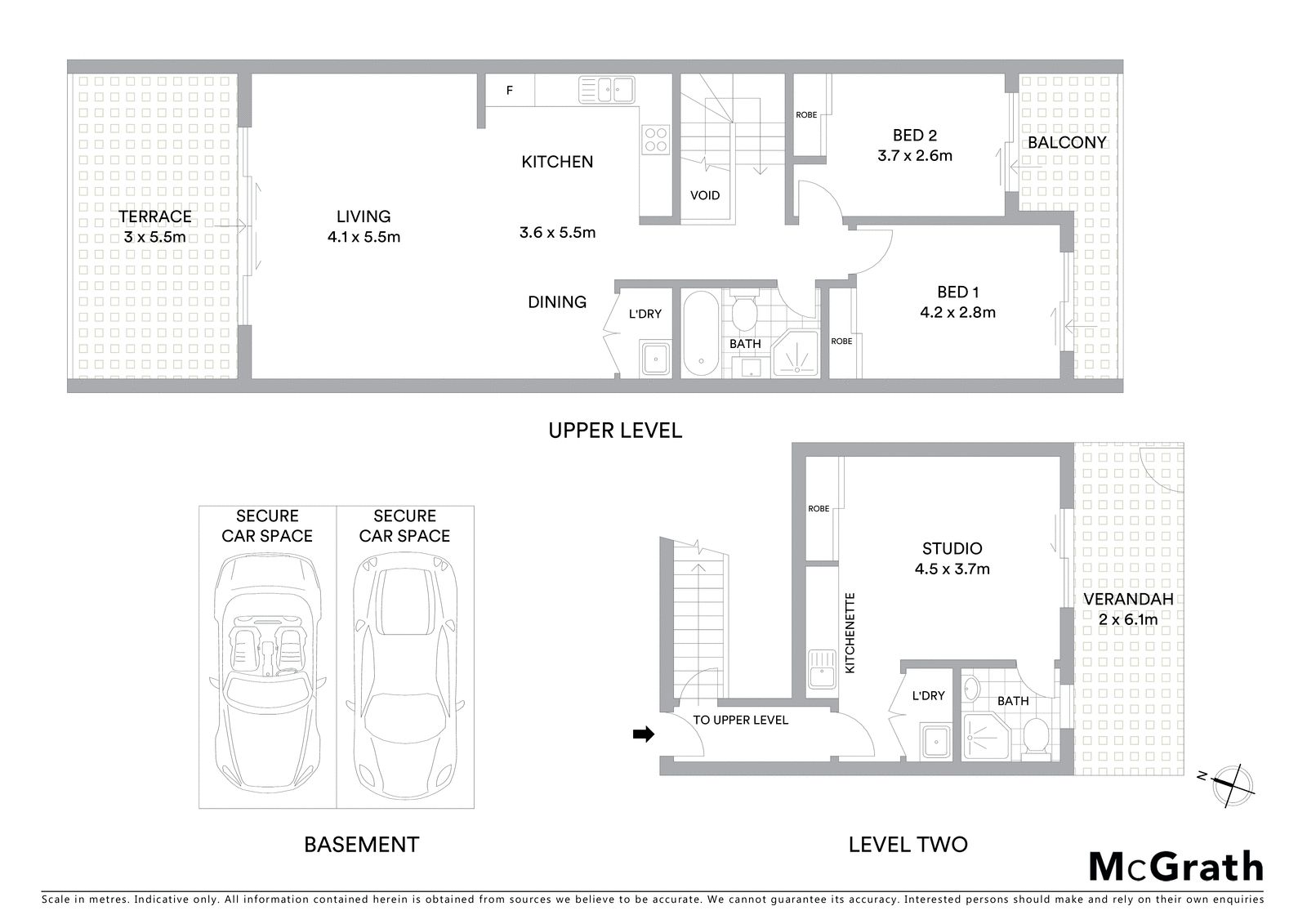 Secure modern apartment, heart of Fairfield's CBD
