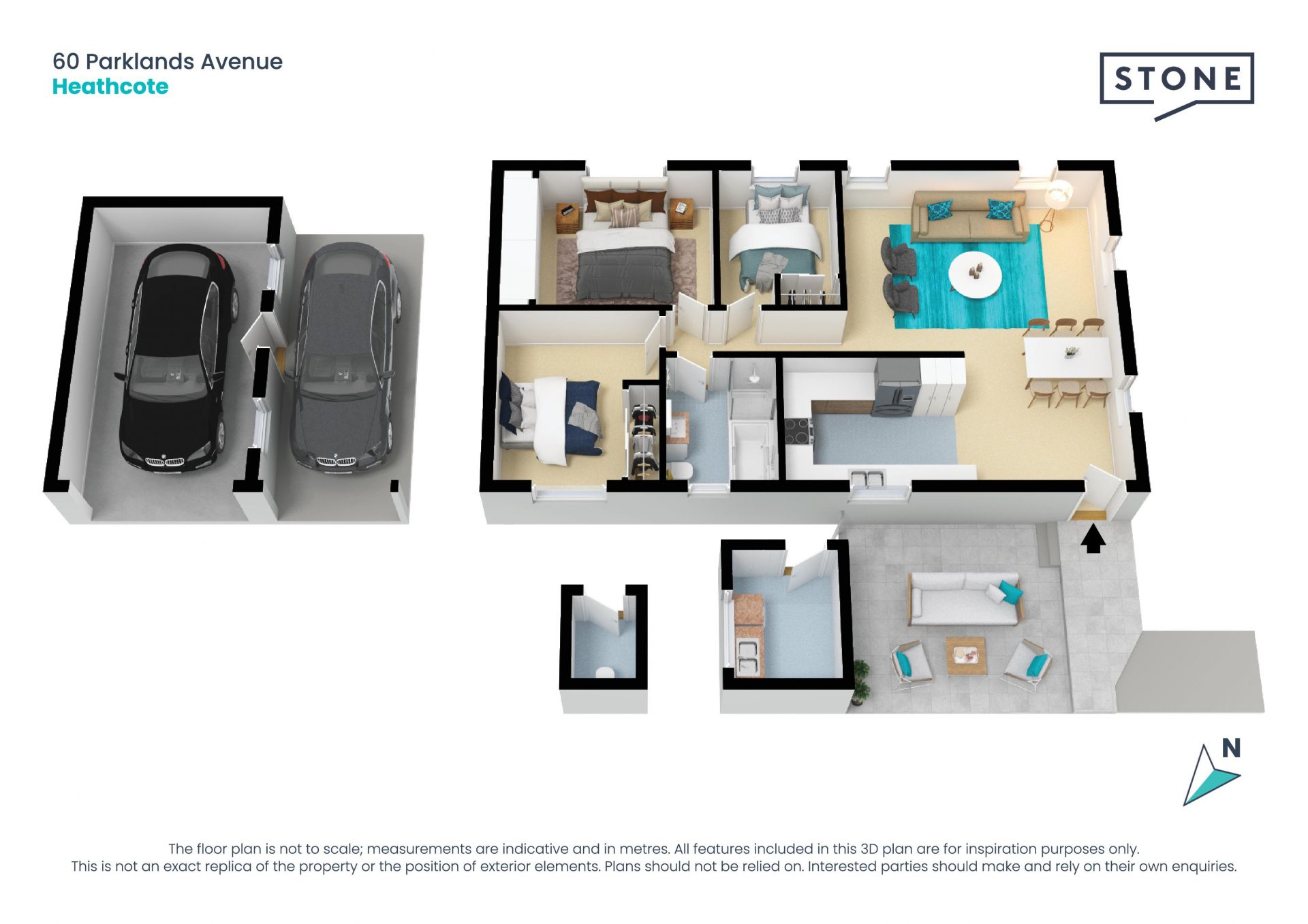Superb family living in bush location