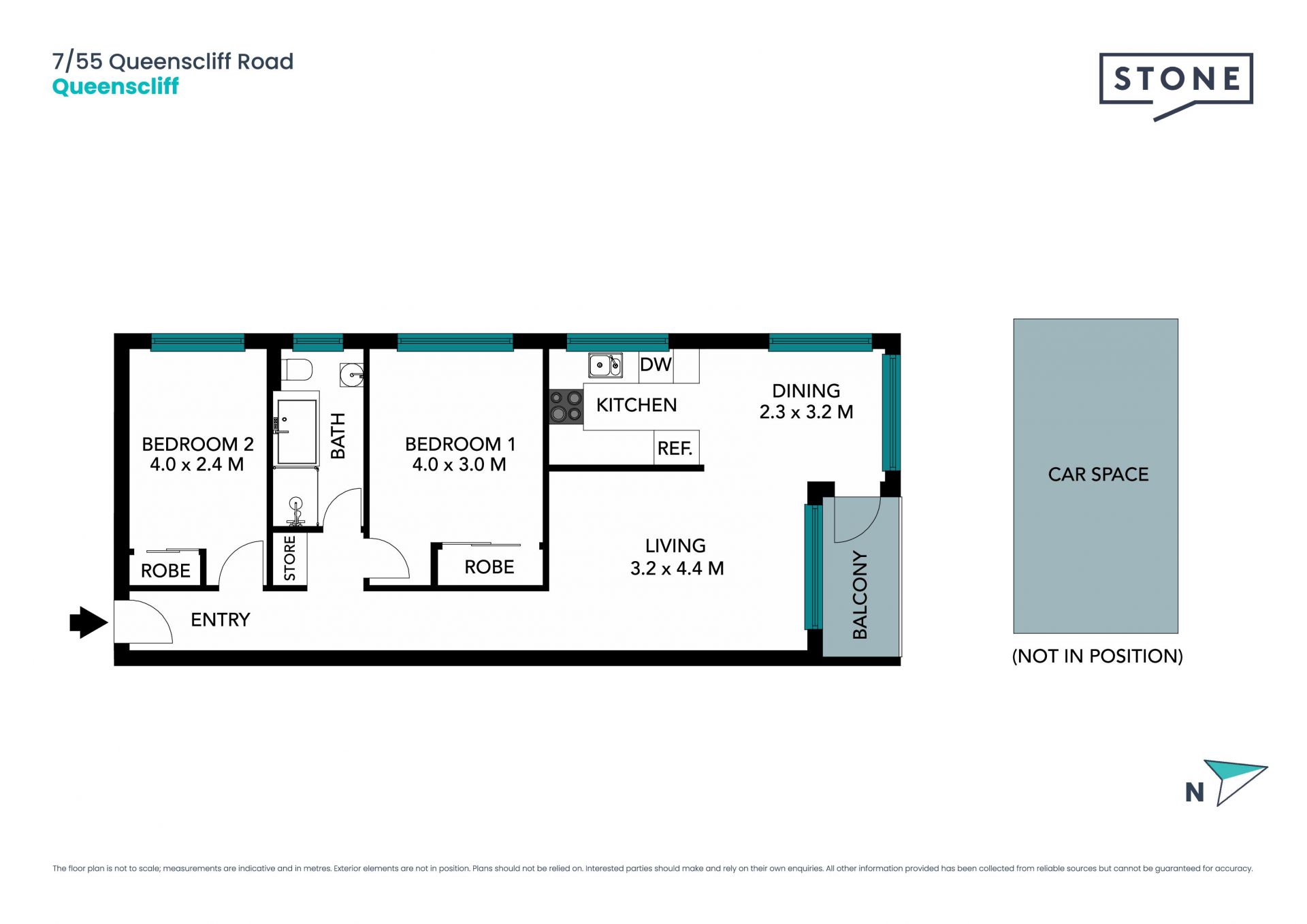 Coastal beach pad in a convenient beachside location