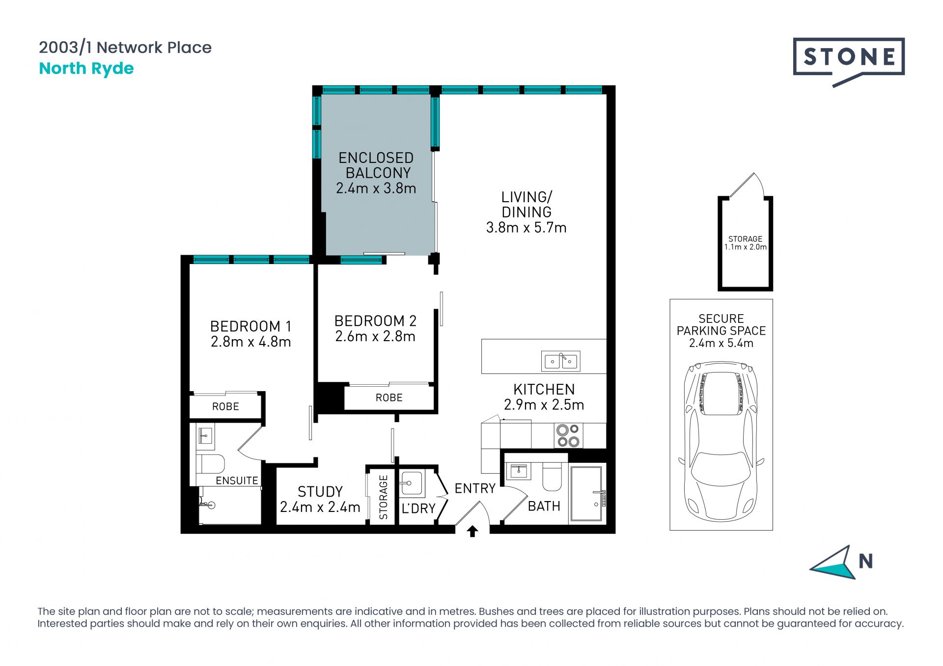 Style and convenience with vista district views