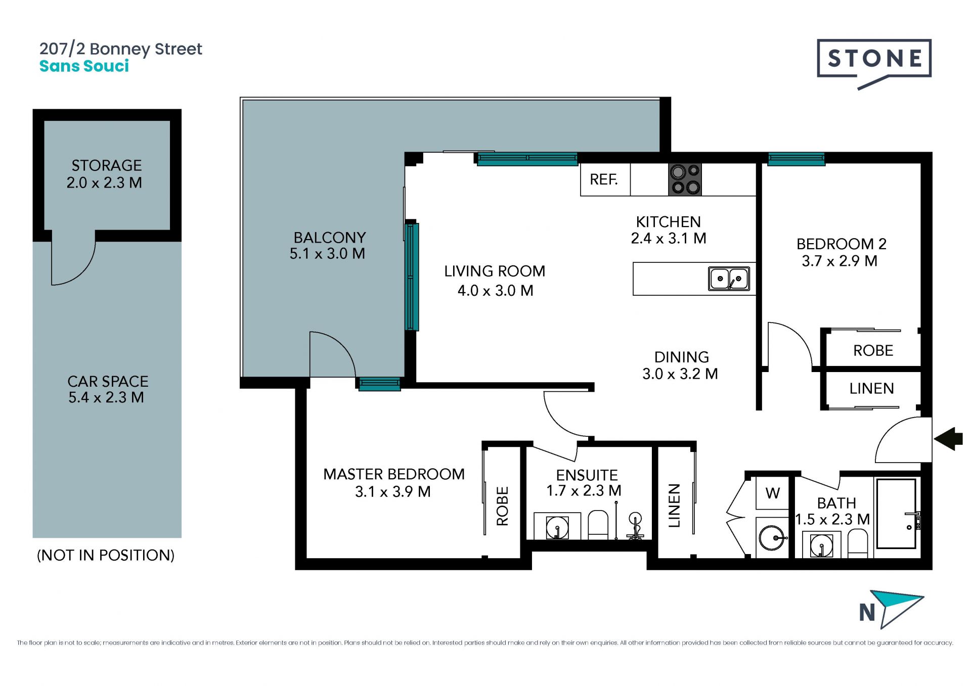 Bright and tranquil living in the modern 'Palais' community