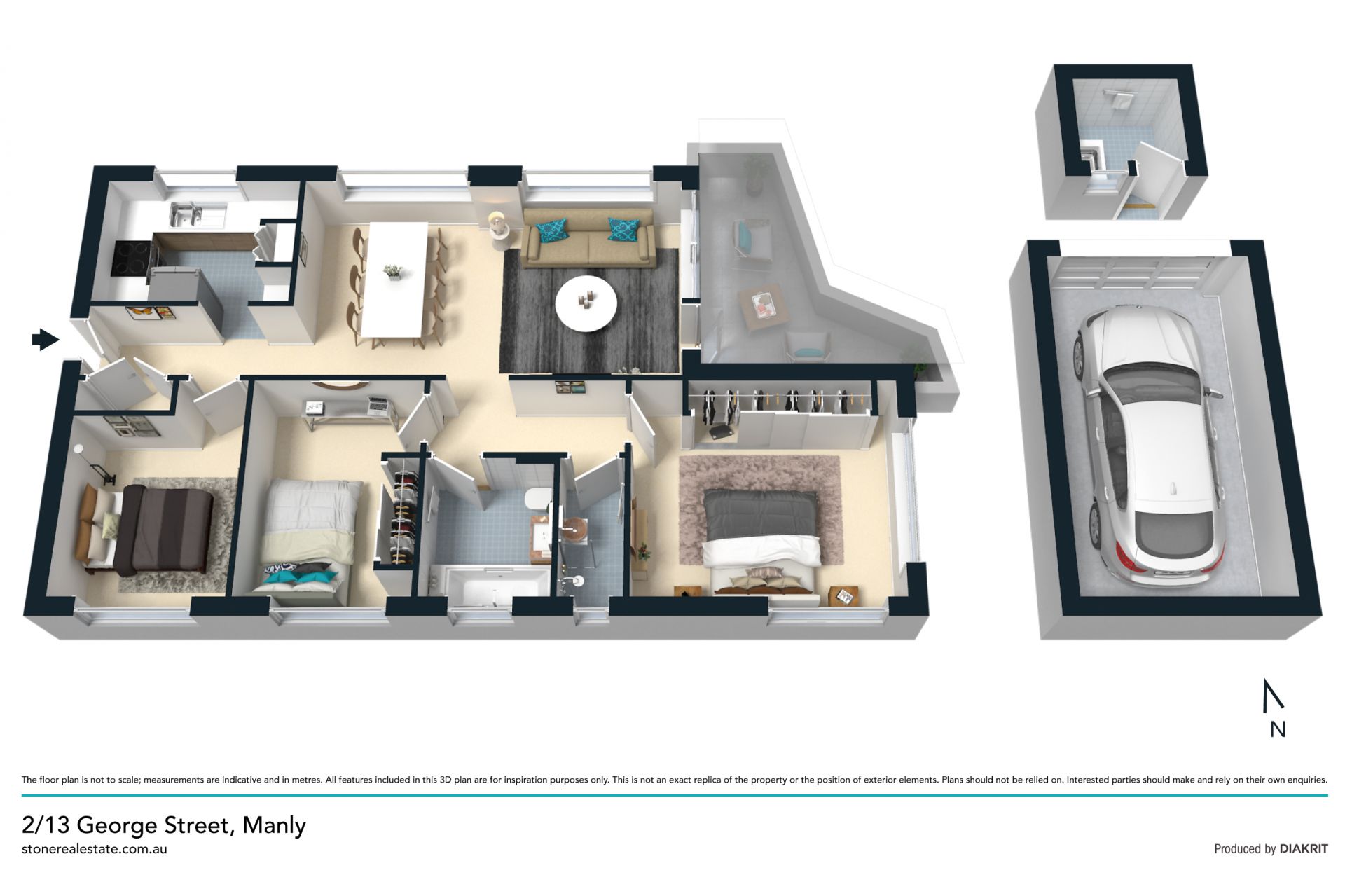 Boutique lifestyle apartment in a desirable pocket