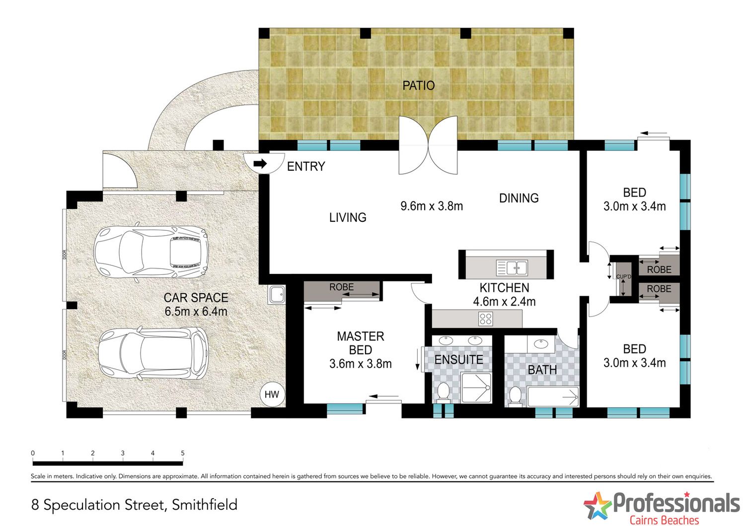 Very Neat & Tidy with 2 Bathrooms