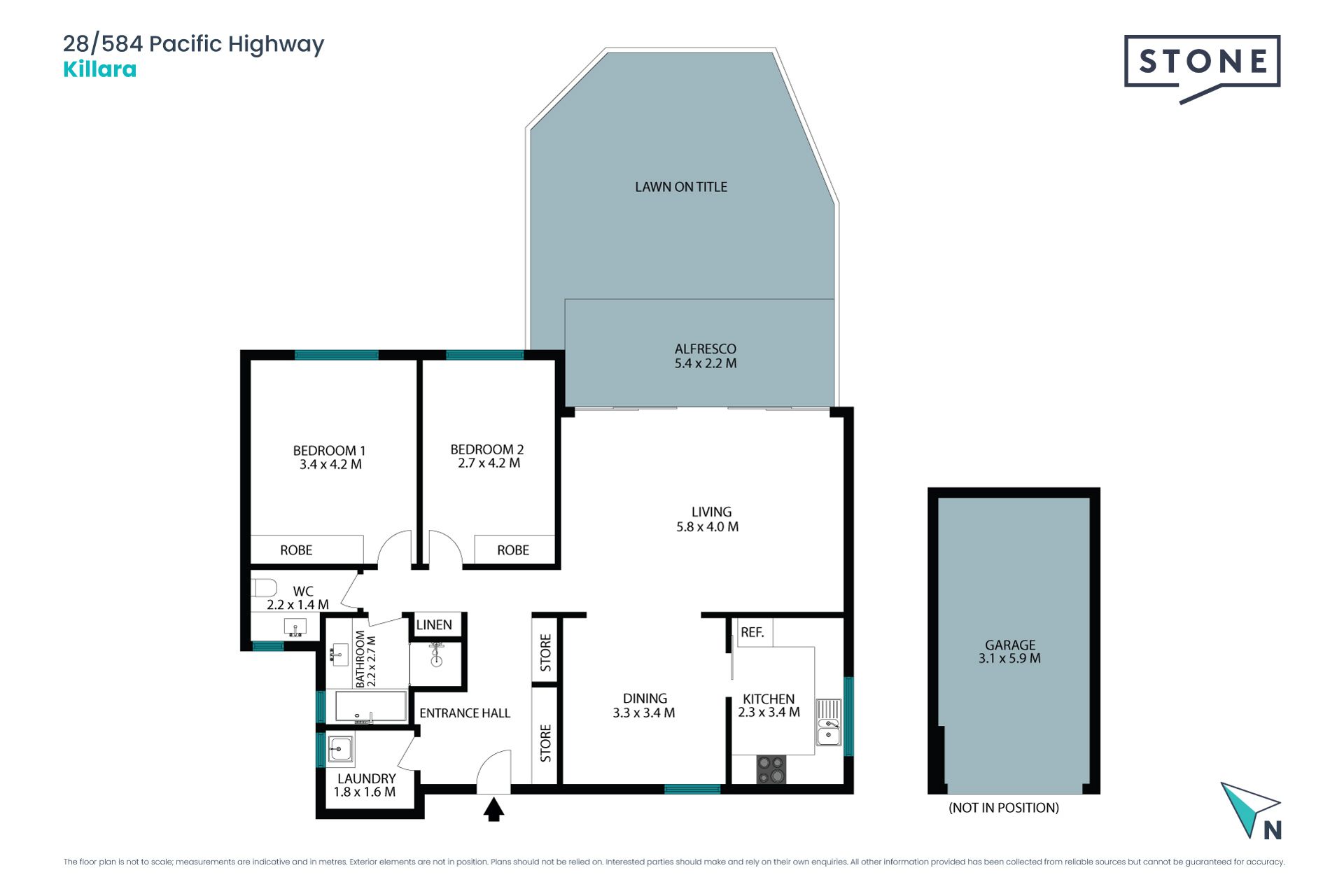 Your own private garden and recent renovations