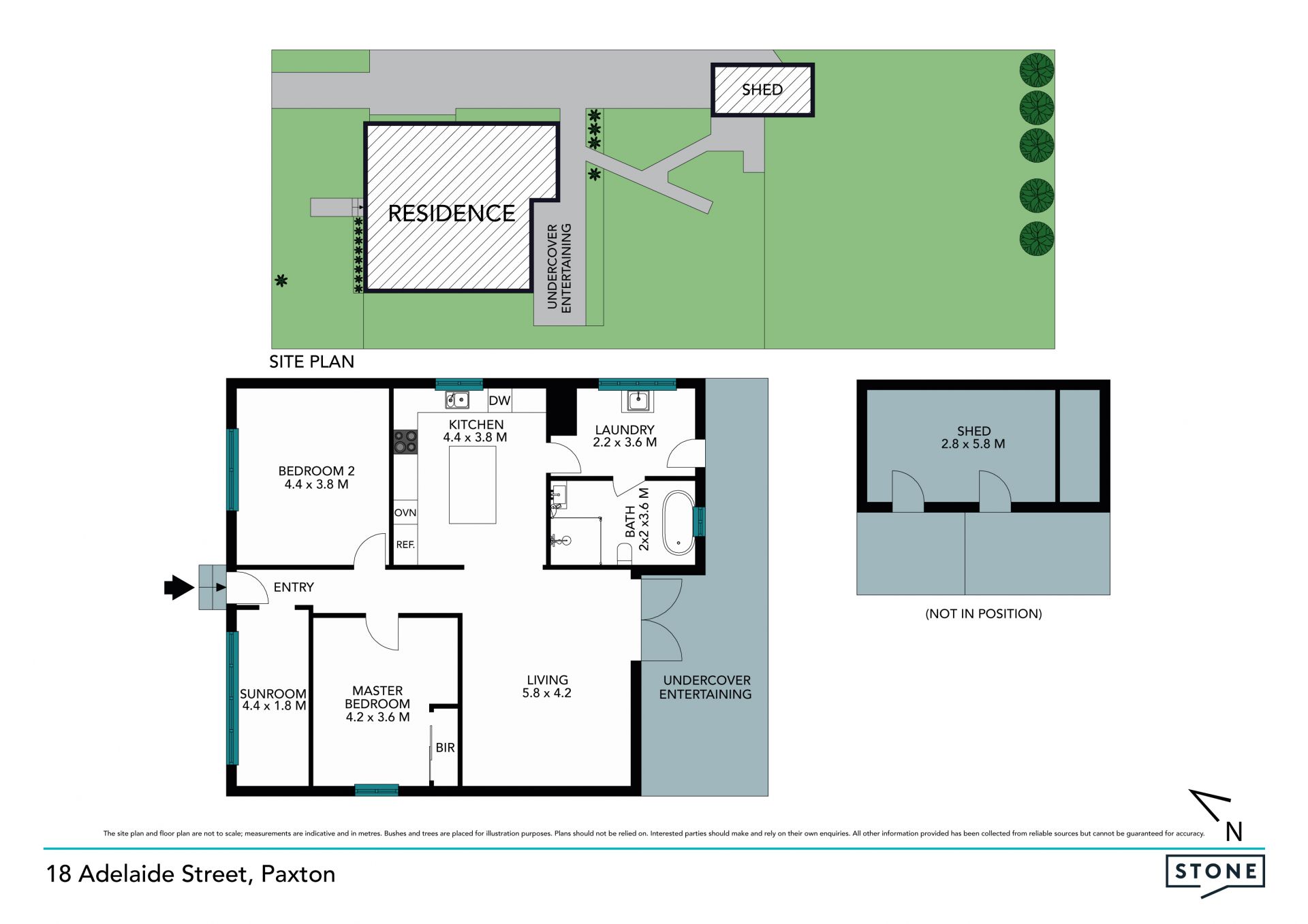 Renovated home with room to grow
