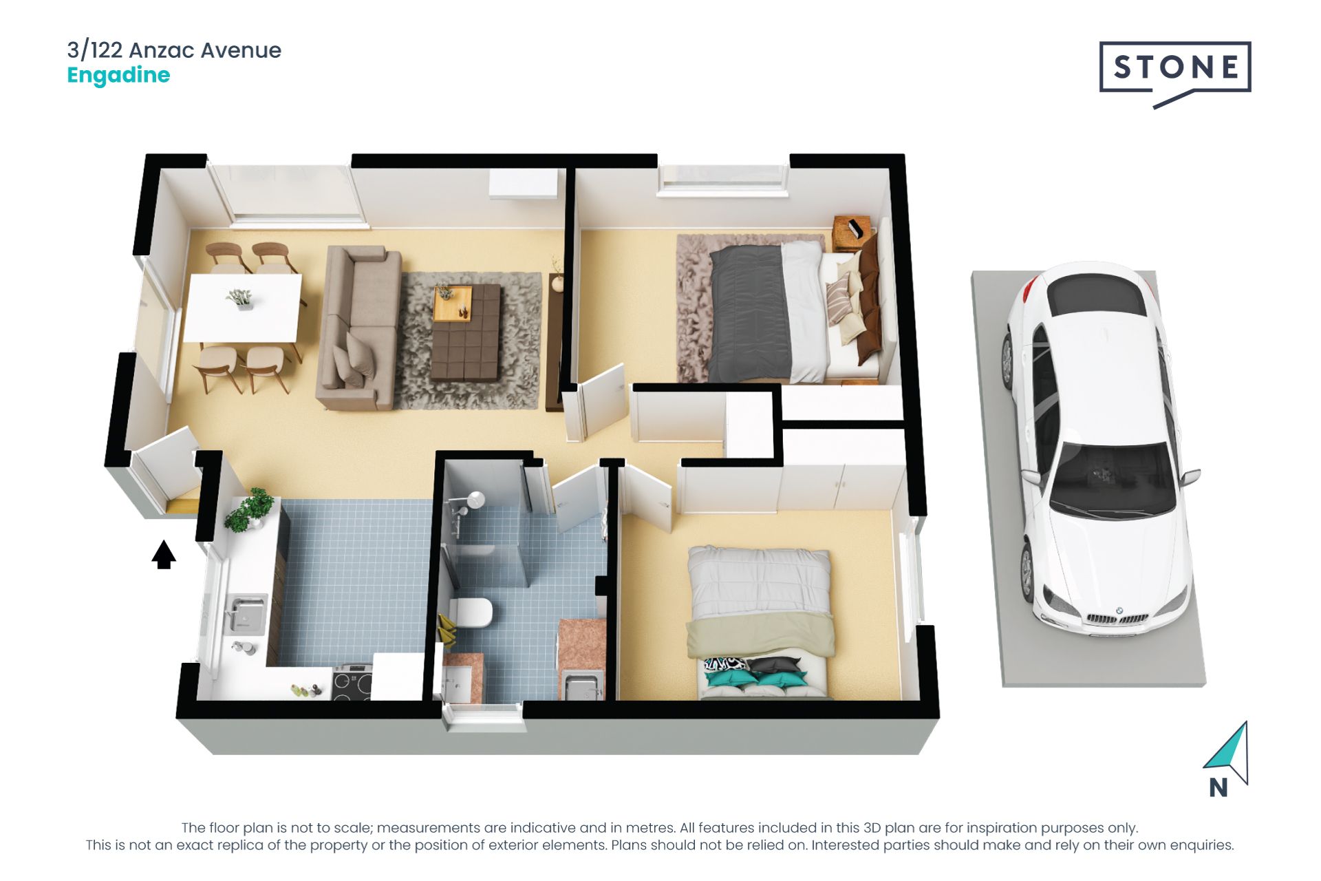 Ground Floor in Over 55's Complex