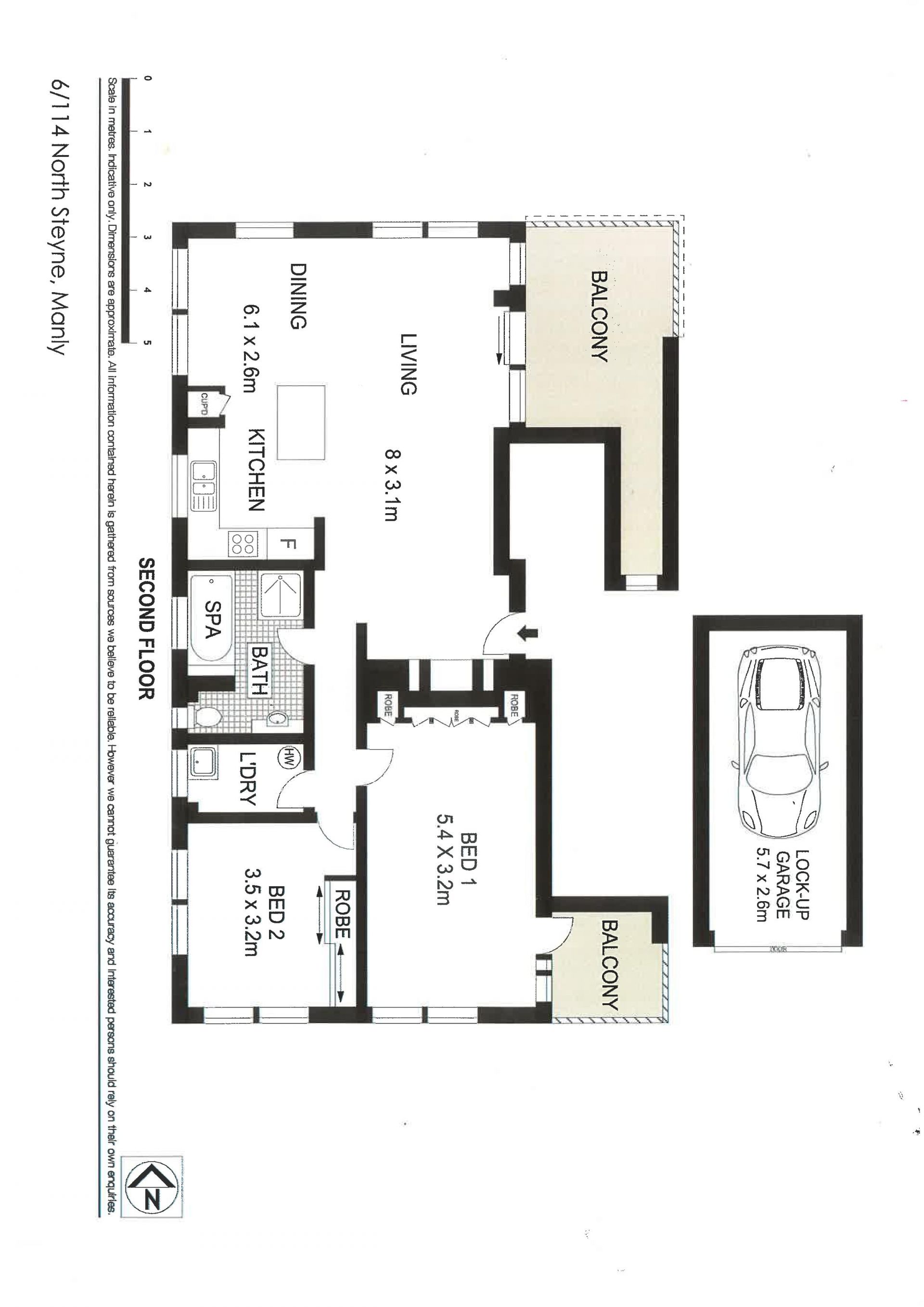 Spacious beachfront apartment with stunning ocean views