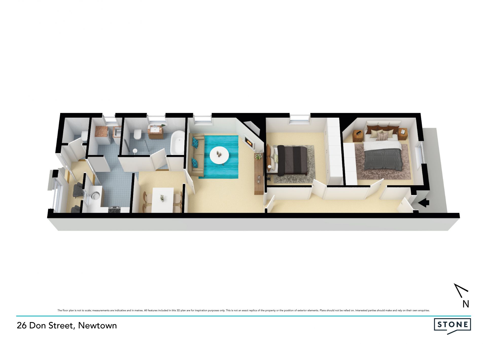 Character light filled home with an abundance of space