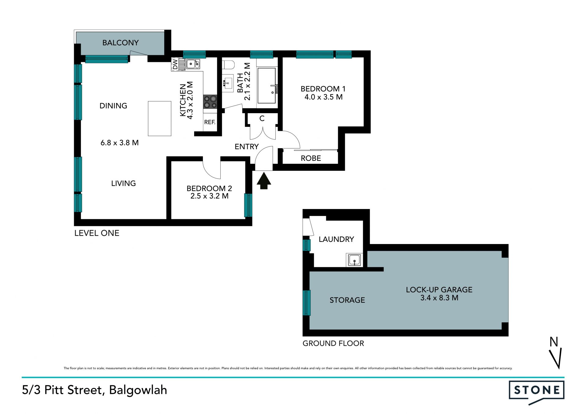 Renovated two-bedroom apartment in ultra convenient location