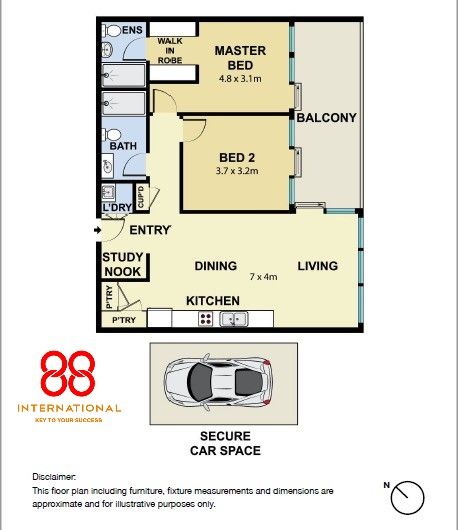 LUXURY 2-BEDROOM APARTMENT WITH UNBLOCK NORTH EAST FACING BALCONY IN WATERLOO