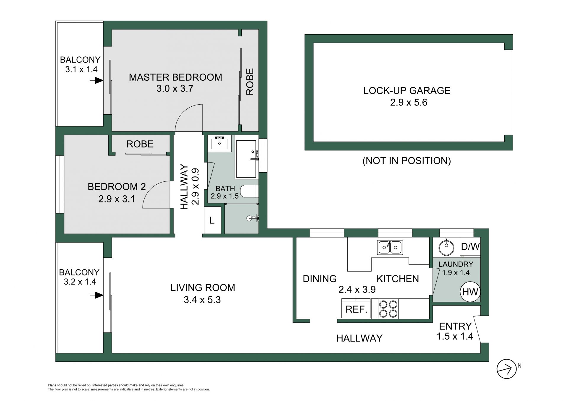 Easy-care apartment close to the Parramatta CBD