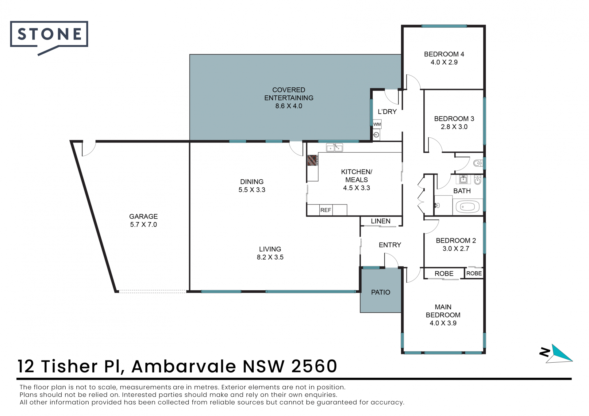 4 bedroom home in prime location