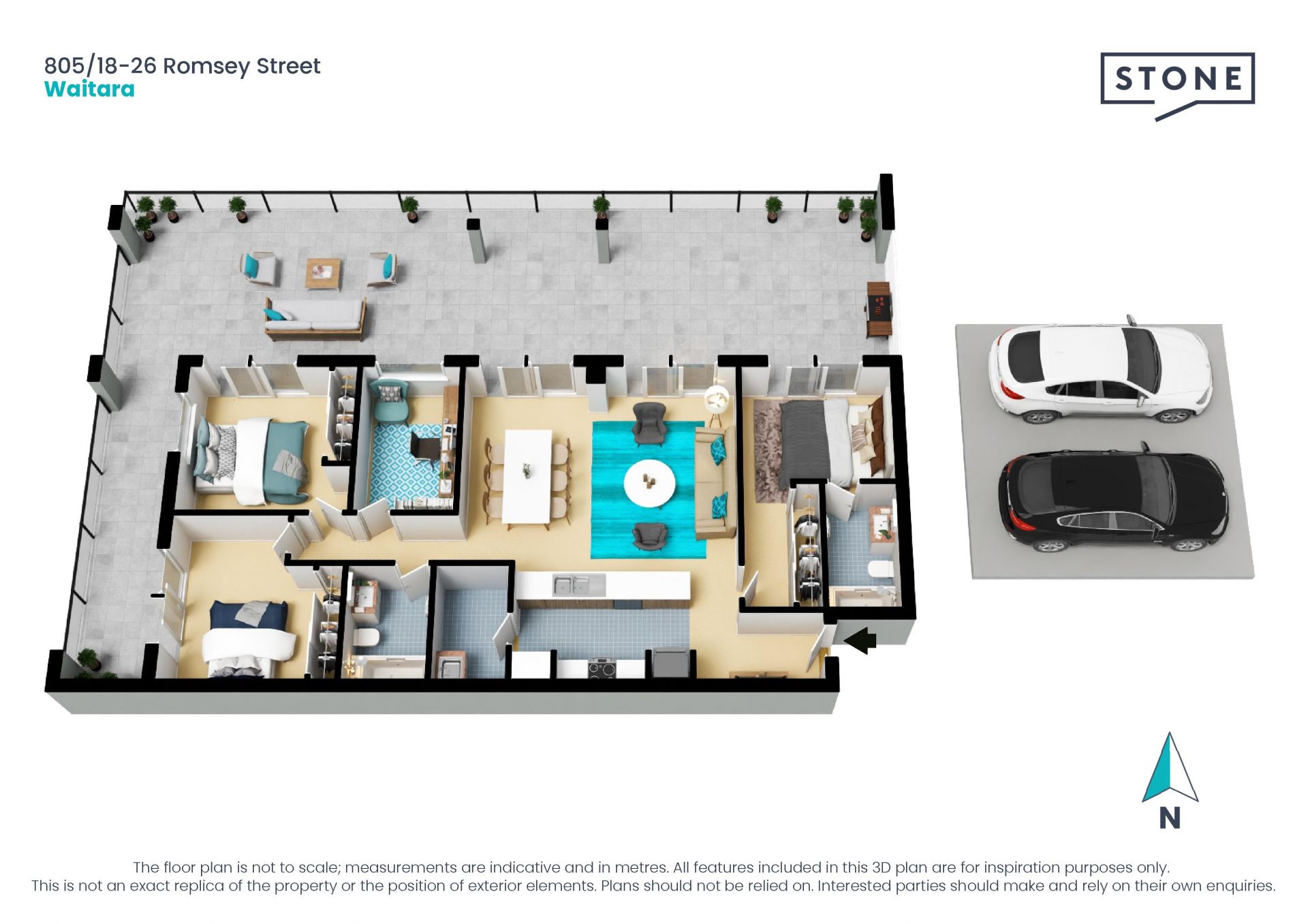 Sold by Adam Noakes & Geraldine Wang 0450 753 268
