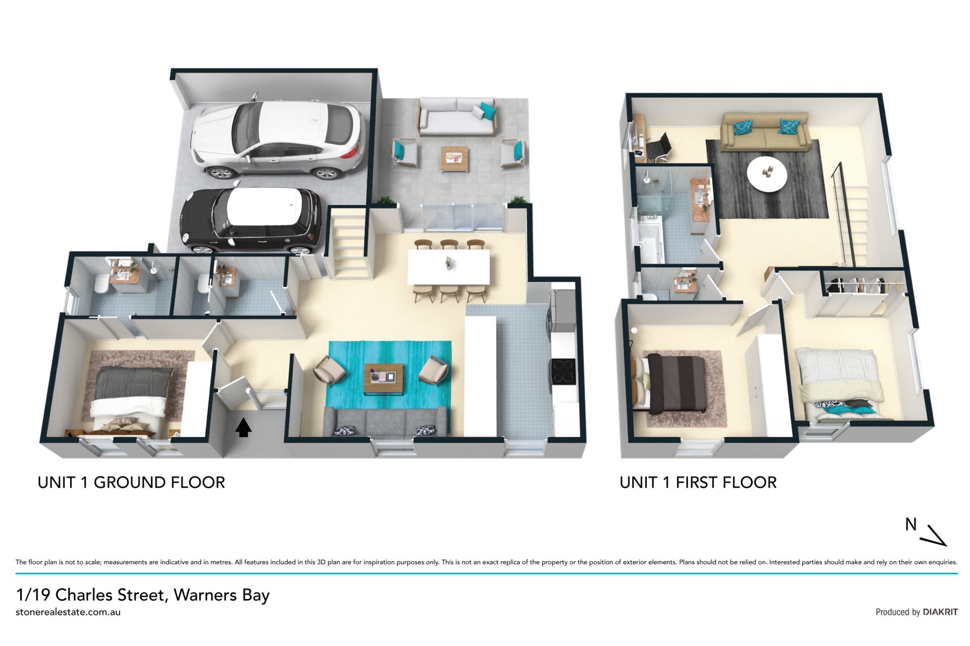 Prime location, four new luxury townhouses