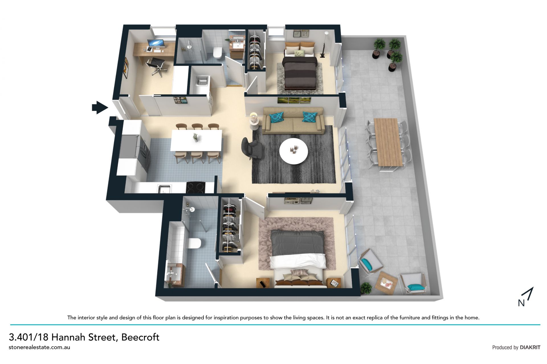 Stylish and ultra-contemporary living