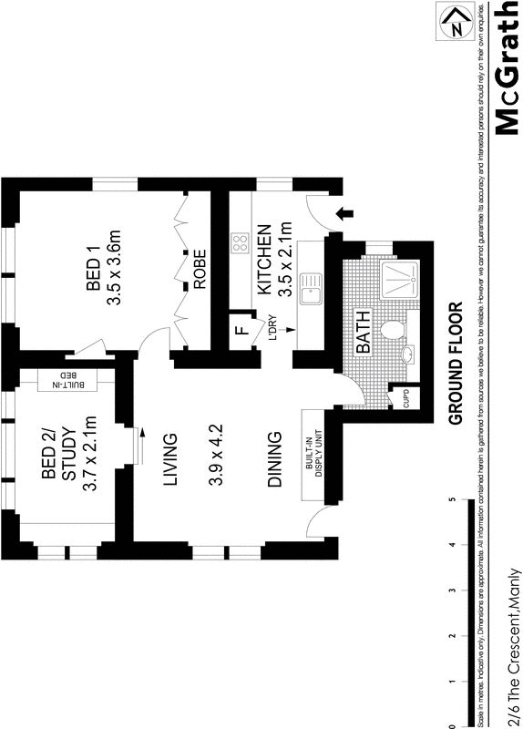 Renovated ground floor apartment