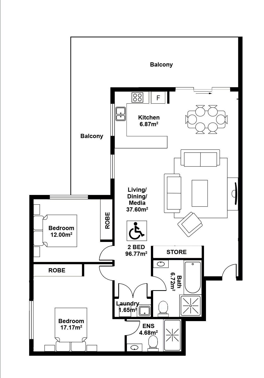 Modern and walk to everything