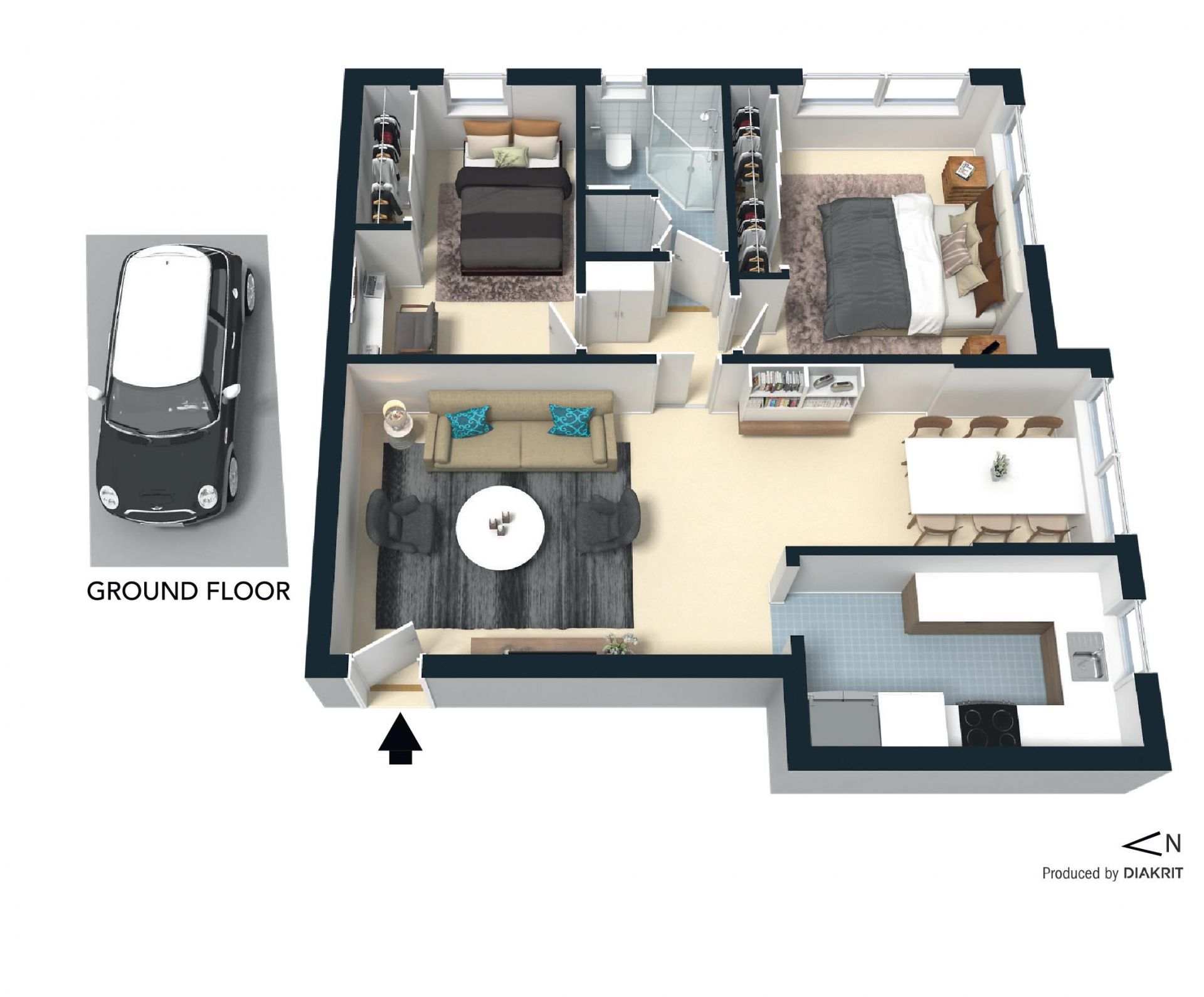 Fresh and easy living in a prime beachside locale