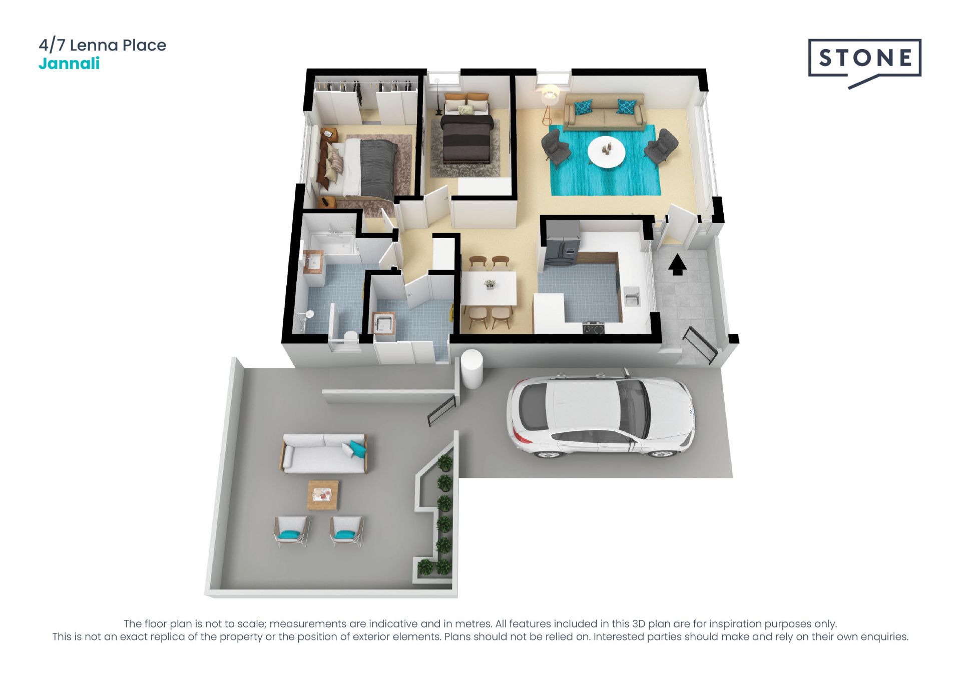 Affordable freestanding villa a walk to amenities