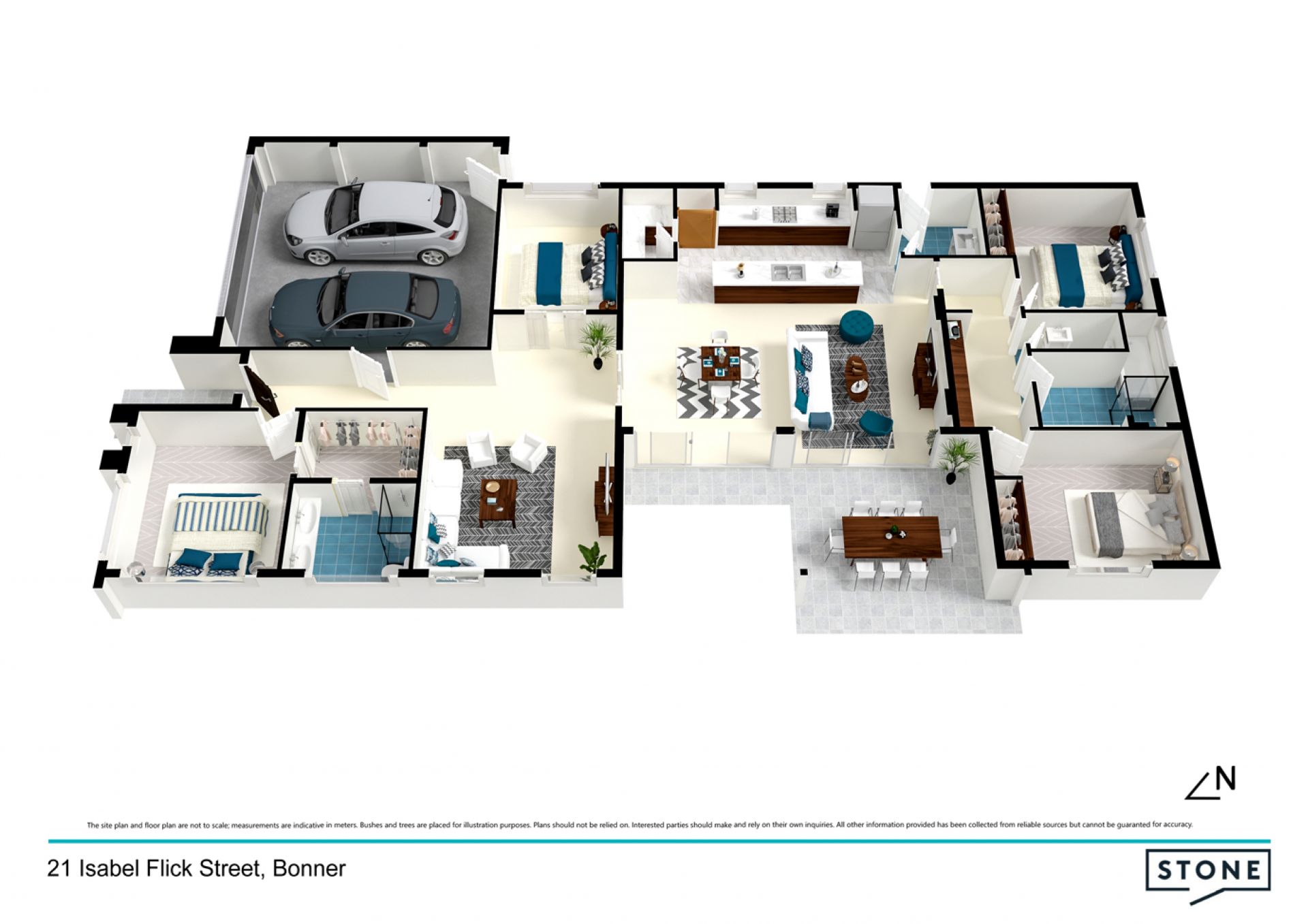Soaring ceilings and architectural design